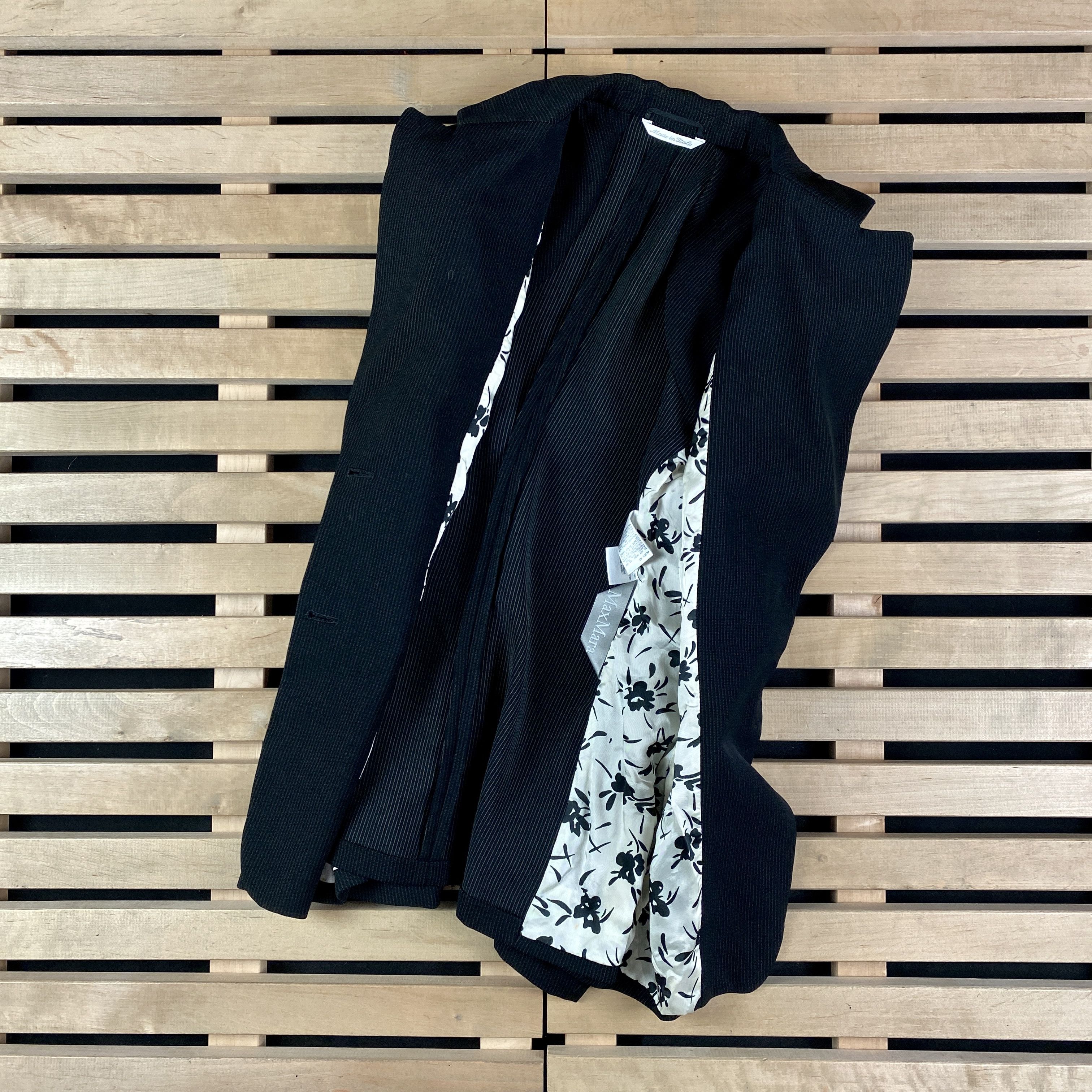 Max Mara Womens Blazer Jacket Max Mara Szie UK 8 US 6 Polyester Size M / US 6-8 / IT 42-44 - 5 Thumbnail