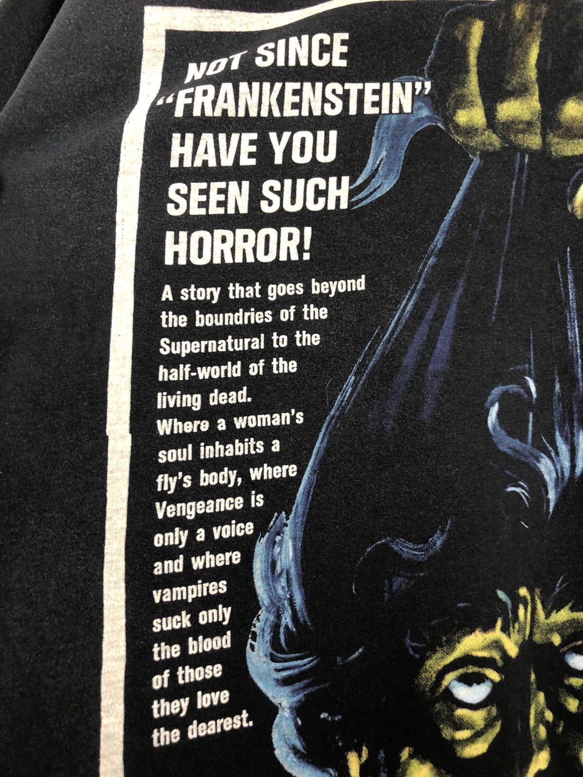 Expert Horror × Vintage Vintage Black Sabbath Boris Karloff Tee Size US XL / EU 56 / 4 - 7 Thumbnail