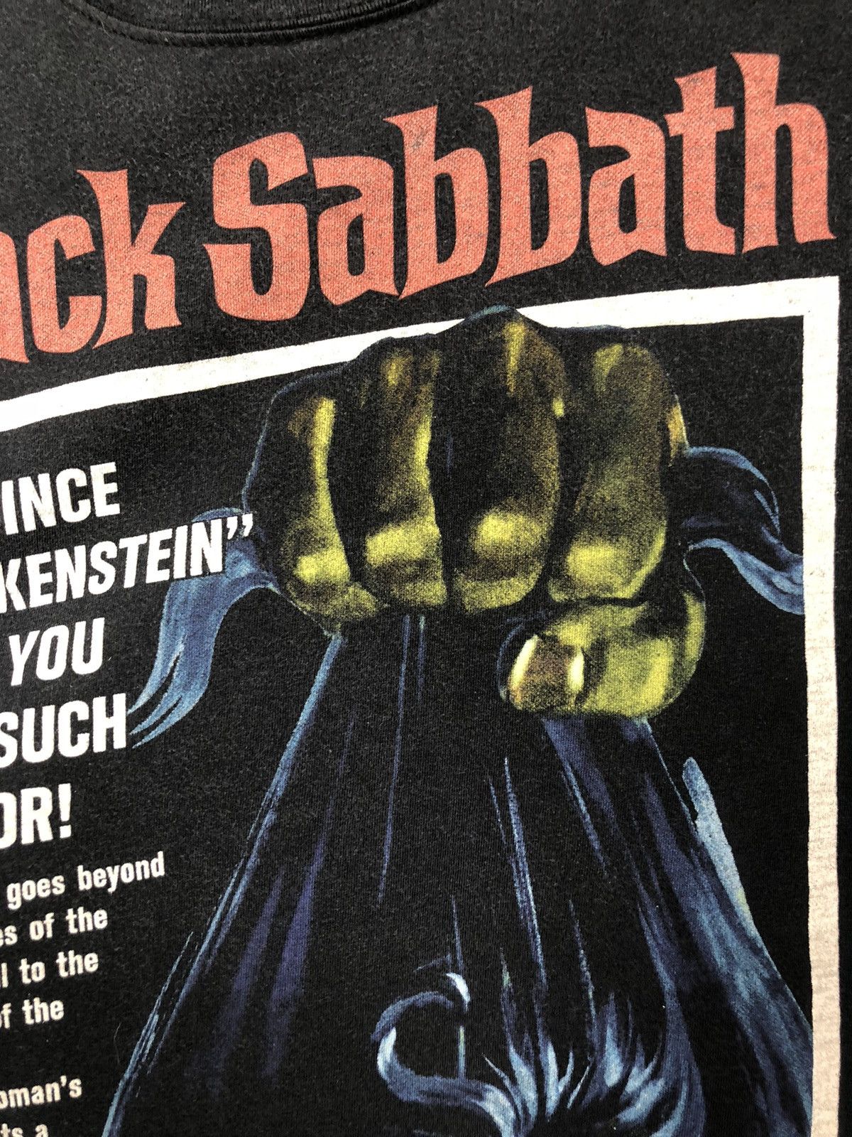 Expert Horror × Vintage Vintage Black Sabbath Boris Karloff Tee Size US XL / EU 56 / 4 - 5 Thumbnail