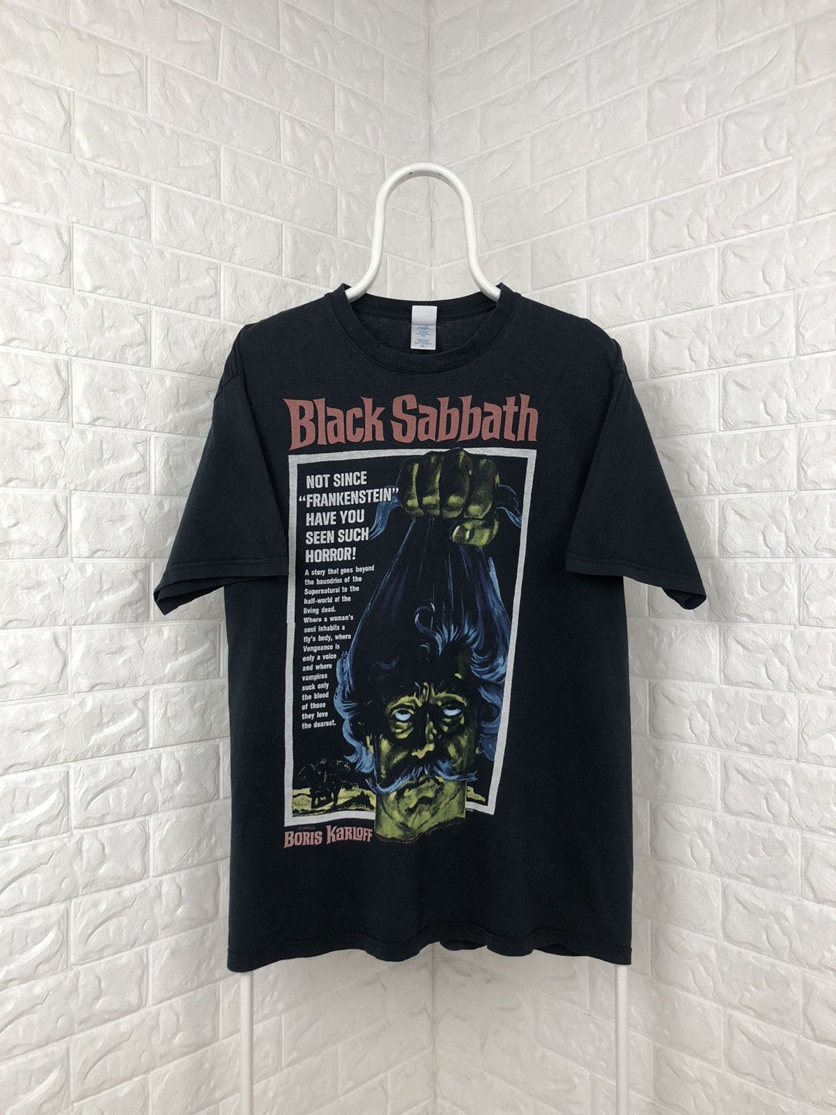 Expert Horror × Vintage Vintage Black Sabbath Boris Karloff Tee Size US XL / EU 56 / 4 - 1 Thumbnail