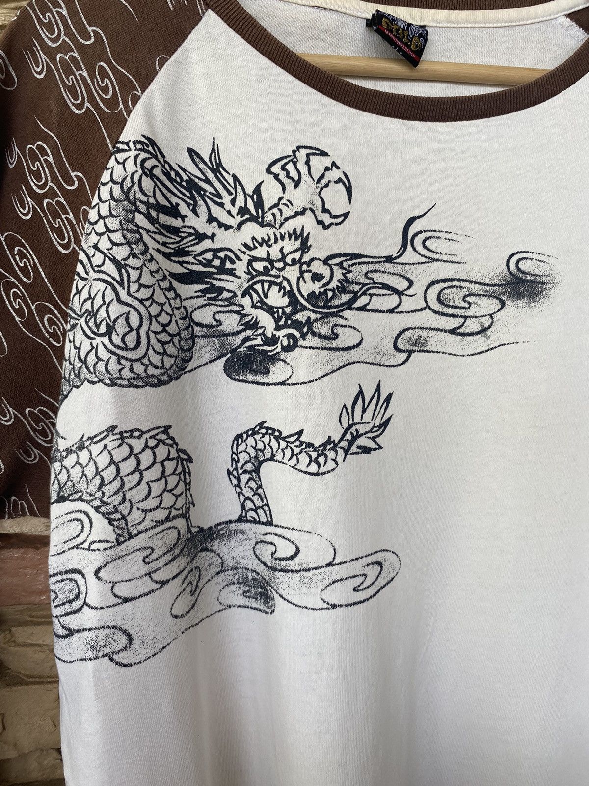 Vintage Vintage Dolo Sukajan Dragon Tiger Long Sleeve Tshirt Size US L / EU 52-54 / 3 - 9 Thumbnail