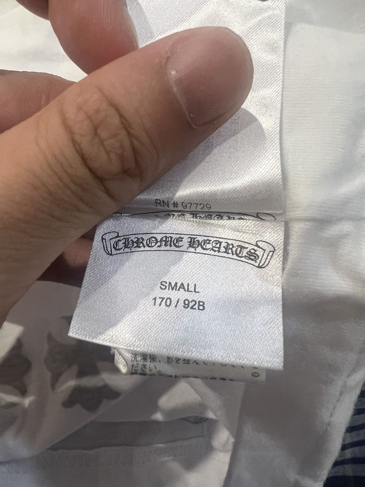 Chrome Hearts Tokyo exclusive eye chart tee Size US S / EU 44-46 / 1 - 4 Thumbnail