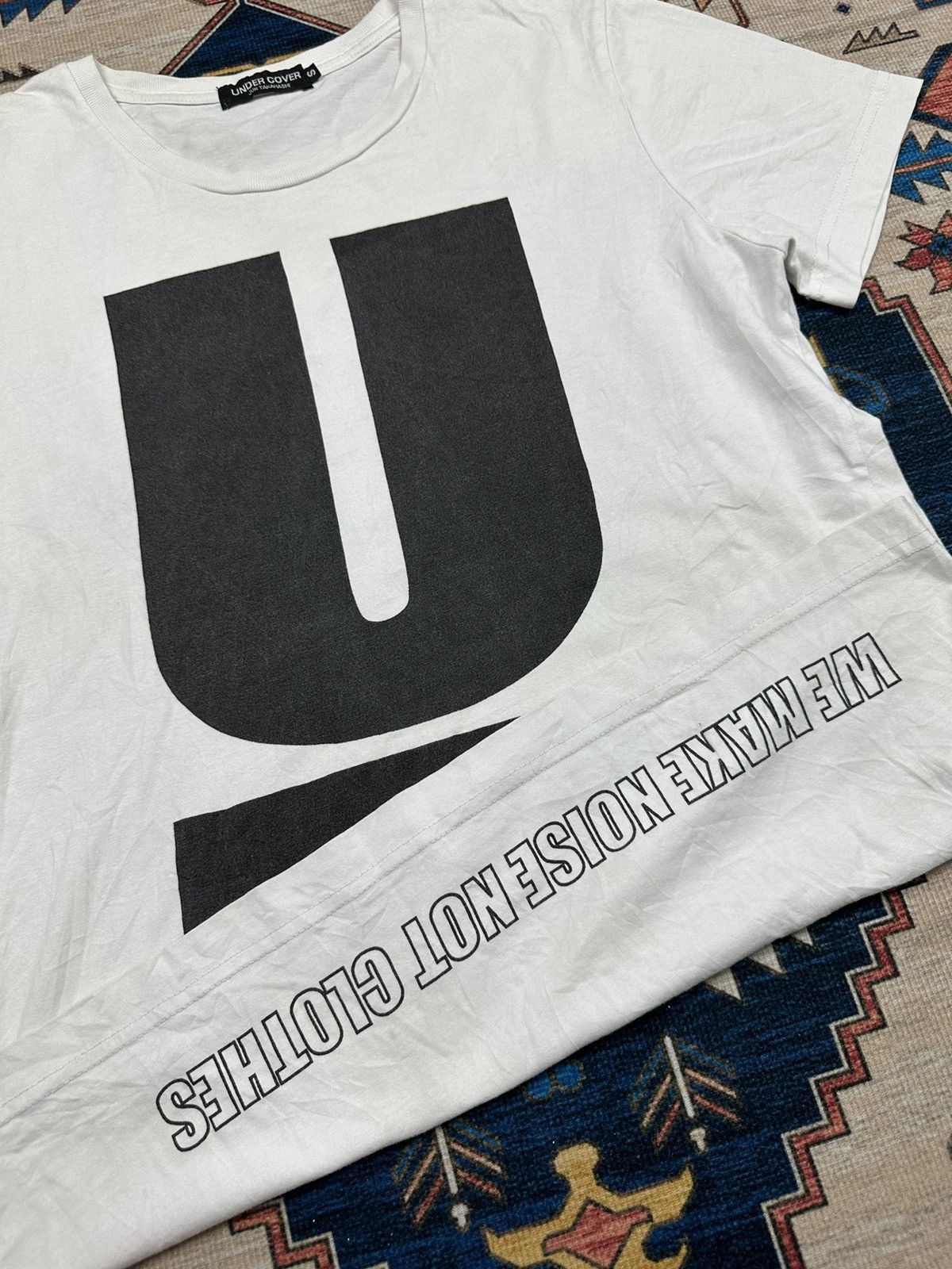 Japanese Brand × Jun Takahashi × Undercover UNDERCOVER “WE MAKE NOISE NOT CLOTHES” TEE Size US S / EU 44-46 / 1 - 7 Thumbnail