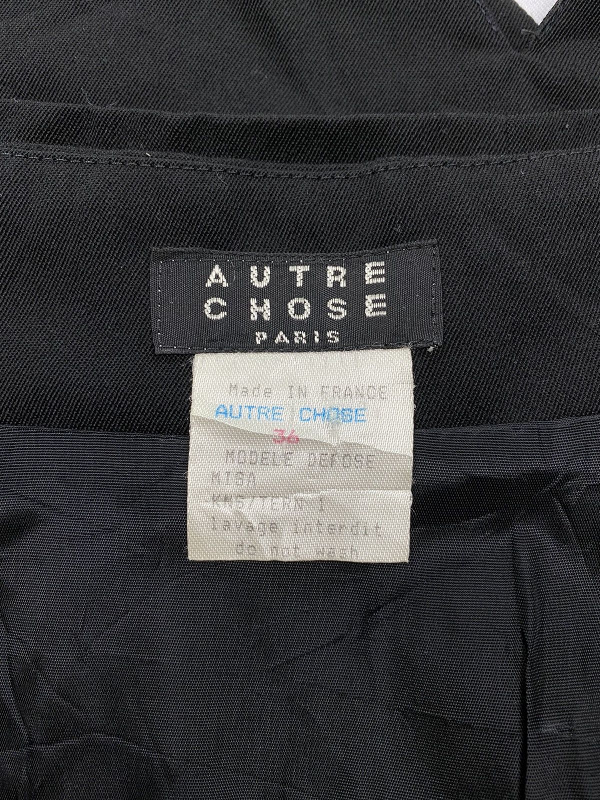 Japanese Brand Autre Chose Paris Skirt Size 26" / US 2 / IT 38 - 8 Thumbnail