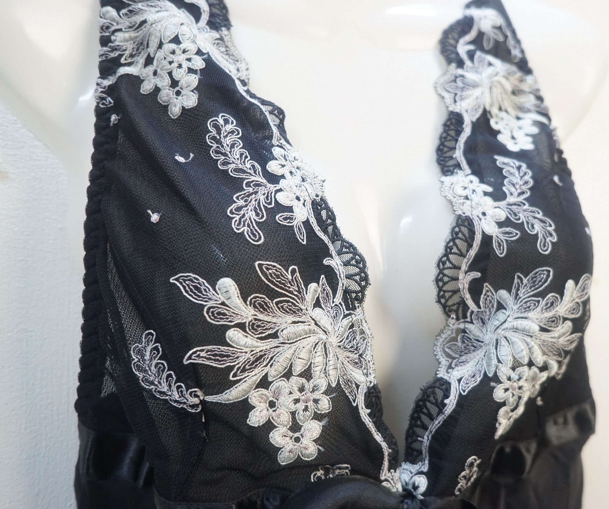Designer × Vera Wang VERA WANG for Fidelia Night Dress Size M / US 6-8 / IT 42-44 - 6 Thumbnail