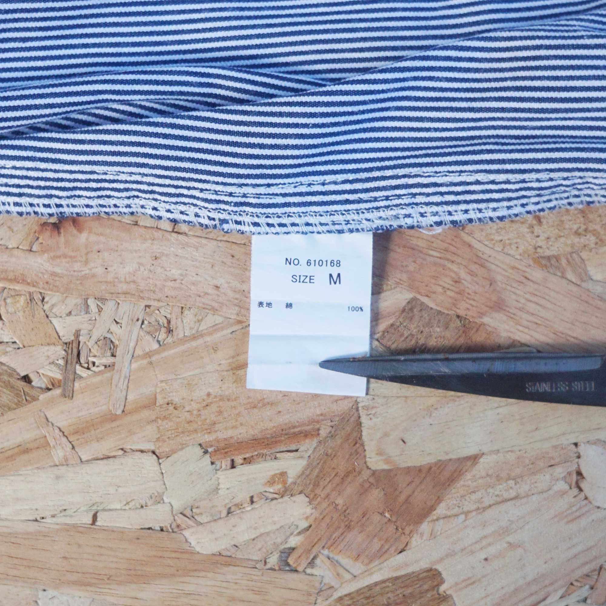 Japanese Brand BACK STAR Hickory Stripes Short Sleeves Coverall Size US 32 / EU 48 - 13 Thumbnail