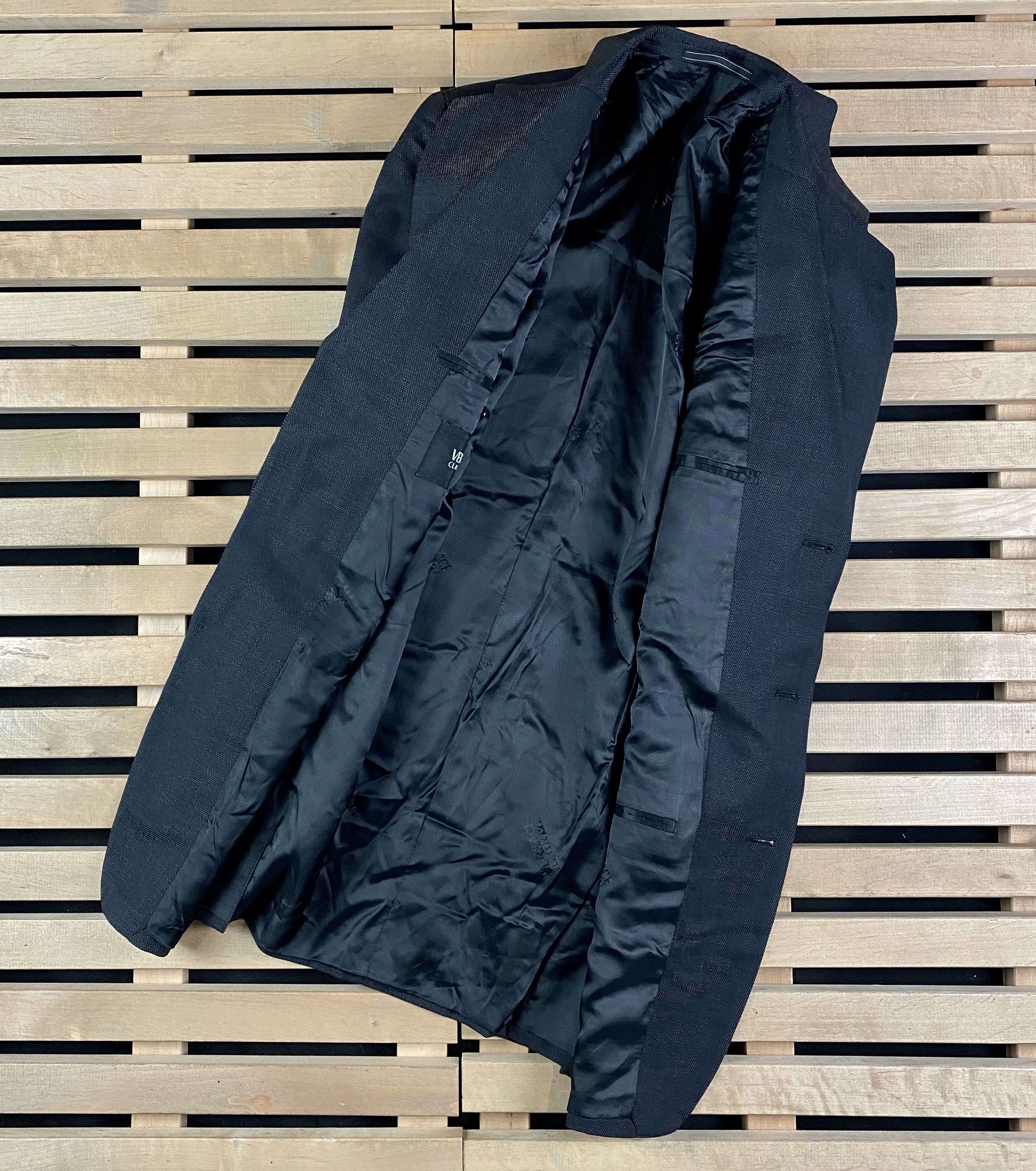 Versace Mens Blazer Jacket Versace Classic V2 Size 48R Lana Size 48R - 4 Thumbnail