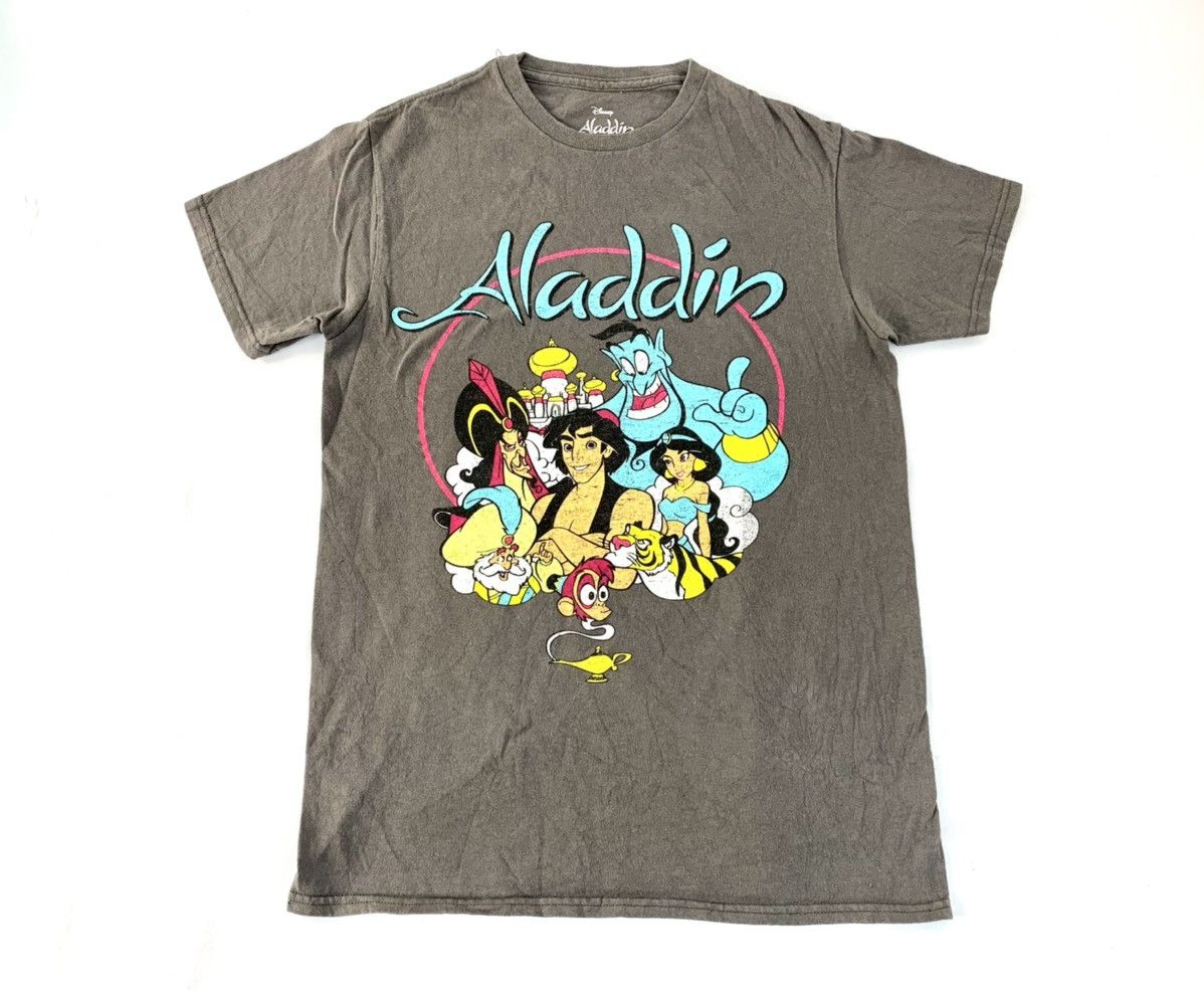 Disney Walt Disney Aladdin Animated Cartoon Big Screen Printed Tee Size US S / EU 44-46 / 1 - 1 Thumbnail