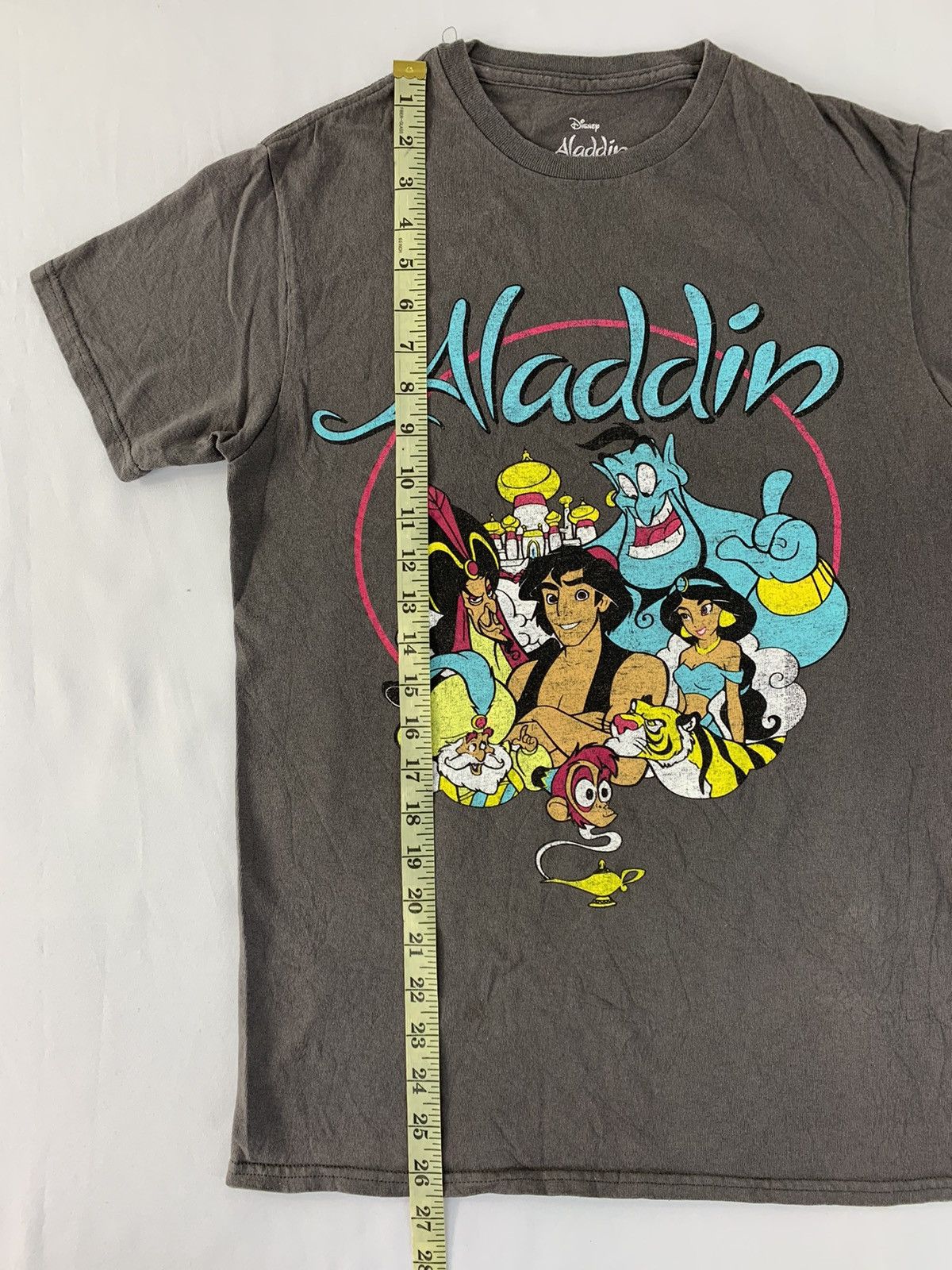 Disney Walt Disney Aladdin Animated Cartoon Big Screen Printed Tee Size US S / EU 44-46 / 1 - 6 Thumbnail