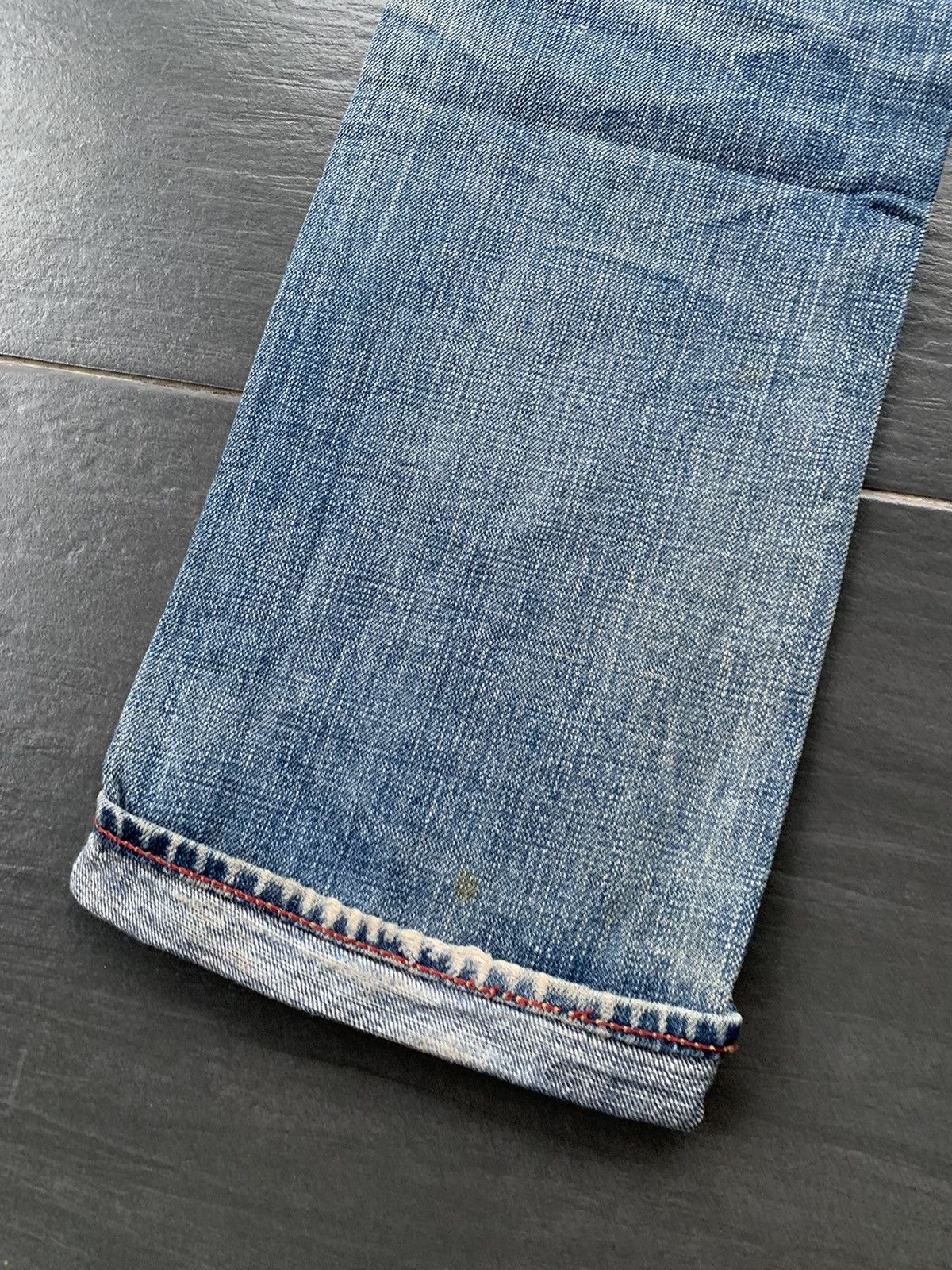 Japanese Brand Vintage Flash Report Selvedge Distressed Denim Size US 31 - 11 Thumbnail