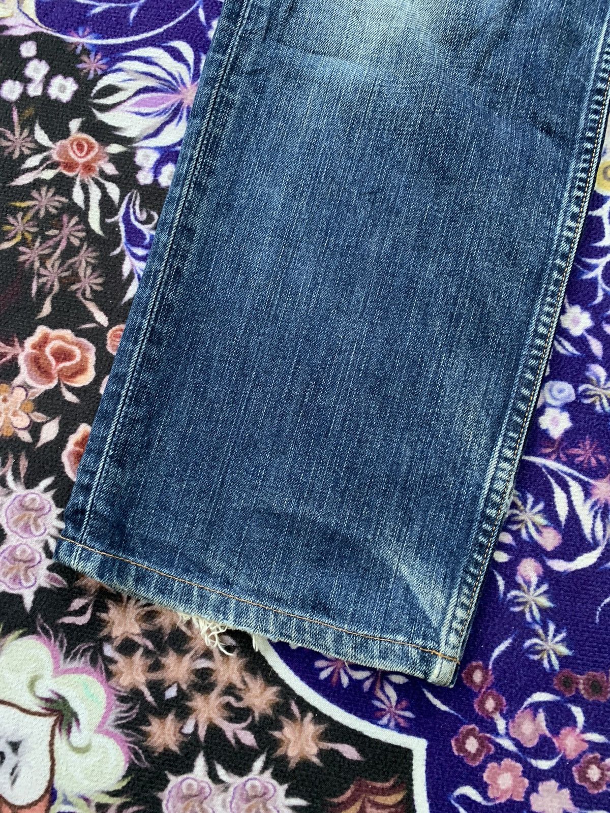 Levi's Vintage Clothing Levis 533 Distressed Denim Size US 34 / EU 50 - 3 Thumbnail