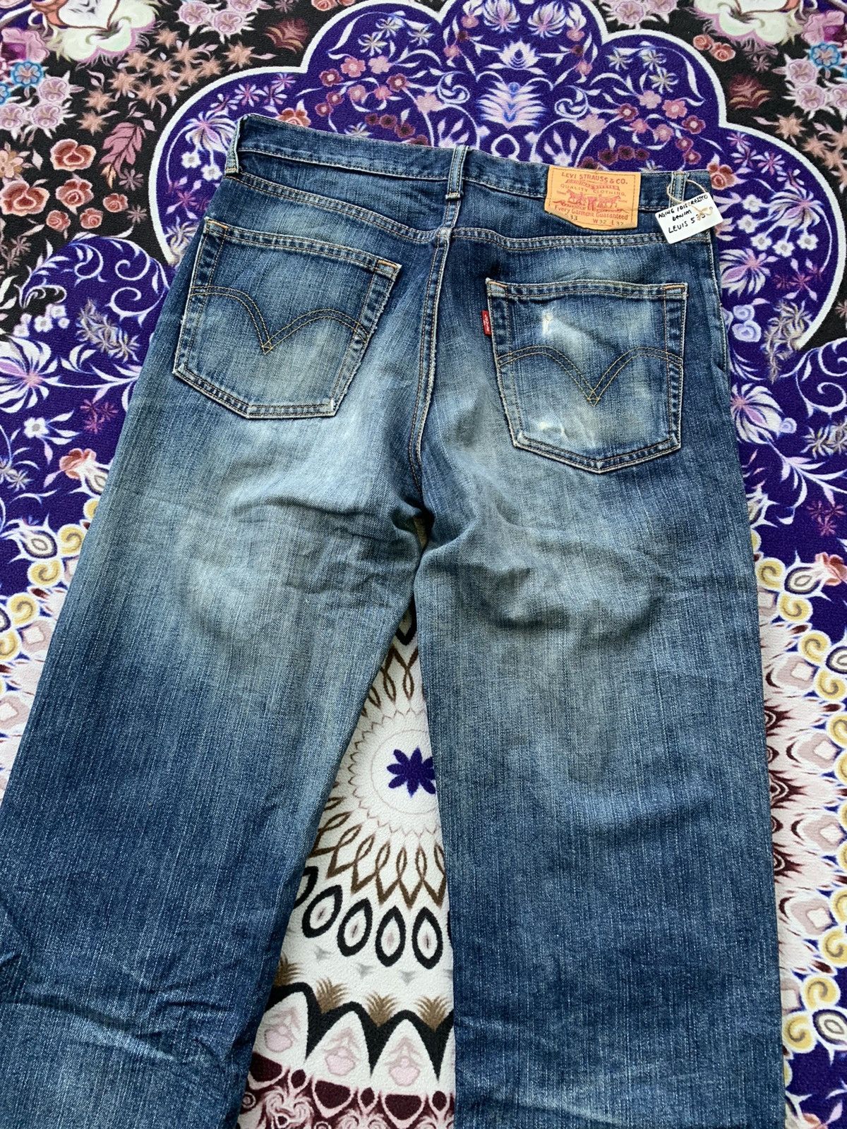 Levi's Vintage Clothing Levis 533 Distressed Denim Size US 34 / EU 50 - 11 Thumbnail