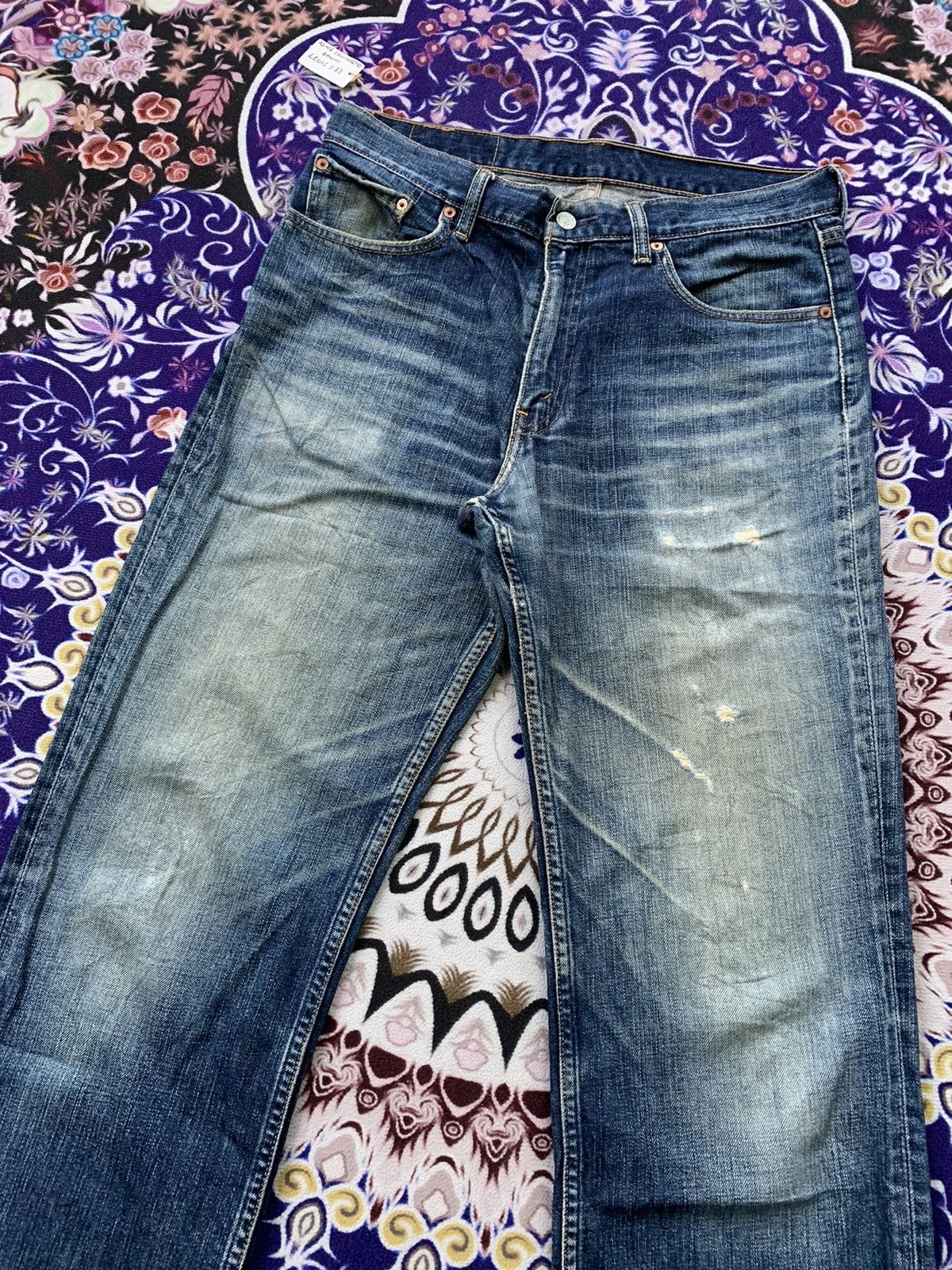 Levi's Vintage Clothing Levis 533 Distressed Denim Size US 34 / EU 50 - 4 Thumbnail