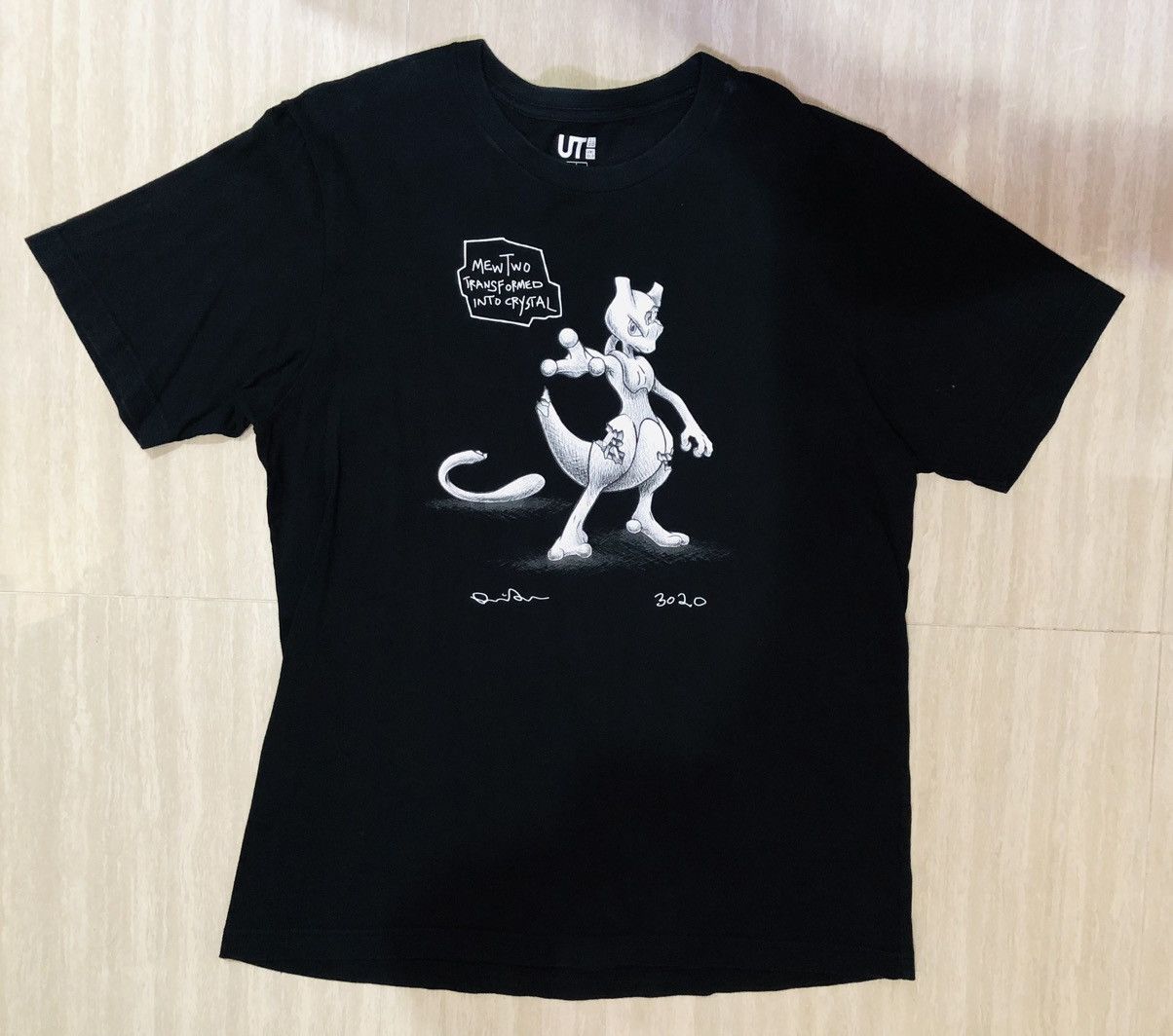 Japanese Brand Combo Mewtwo & Pikachu Pokemon x Uniqlo (2pcs shirt L Size) Size US L / EU 52-54 / 3 - 2 Thumbnail