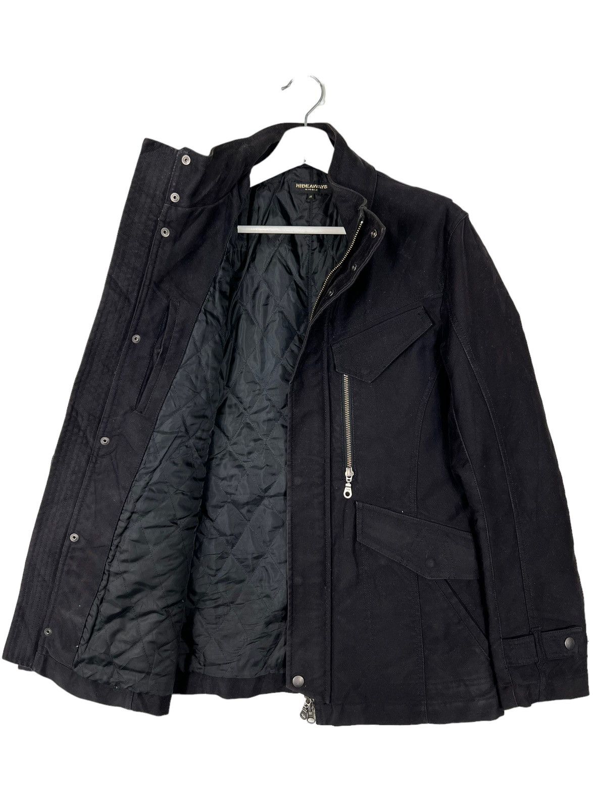 HIDEAWAYS 💥 HIDEAWAYS ASYMMETRIC ZIPPER CARGO JACKET Size US S / EU 44-46 / 1 - 6 Thumbnail