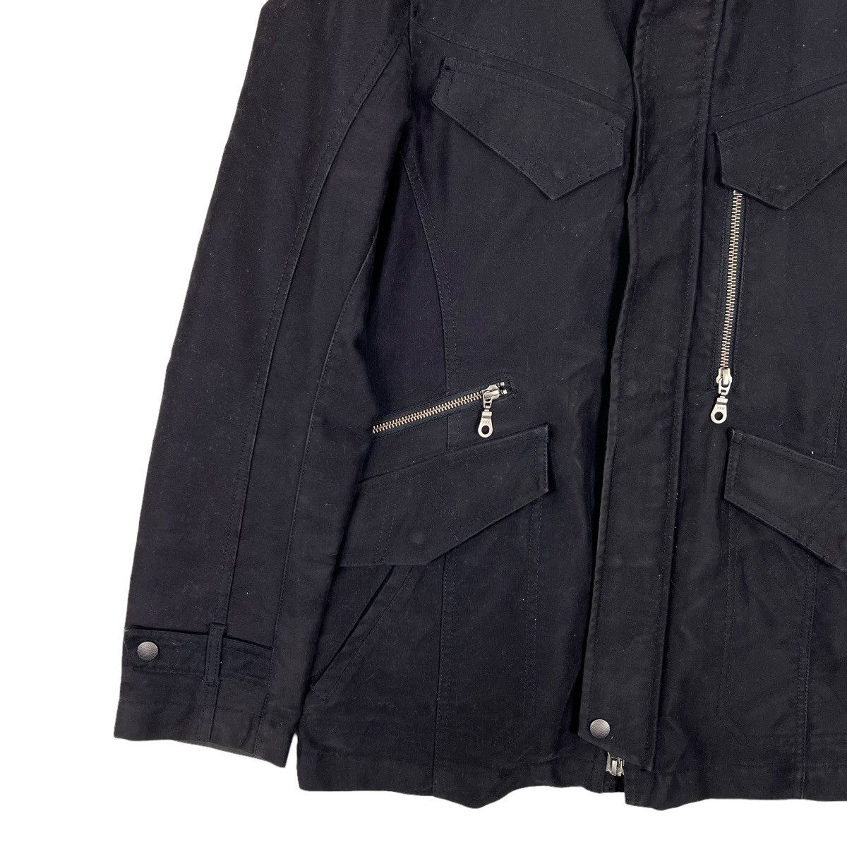 HIDEAWAYS 💥 HIDEAWAYS ASYMMETRIC ZIPPER CARGO JACKET Size US S / EU 44-46 / 1 - 2 Thumbnail