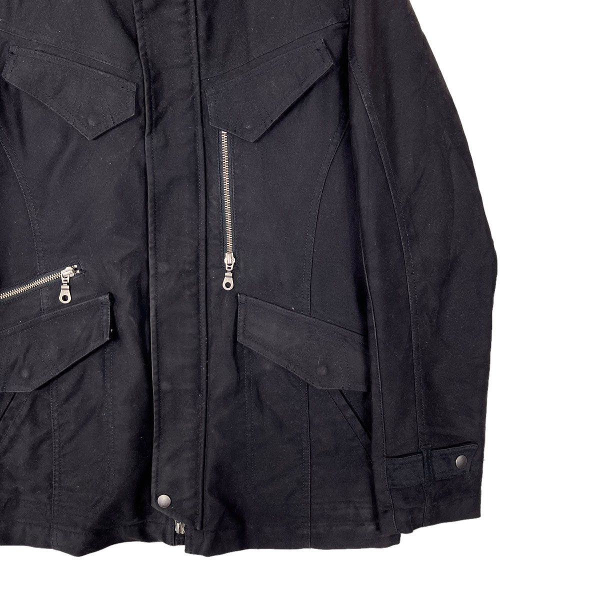 HIDEAWAYS 💥 HIDEAWAYS ASYMMETRIC ZIPPER CARGO JACKET Size US S / EU 44-46 / 1 - 4 Thumbnail