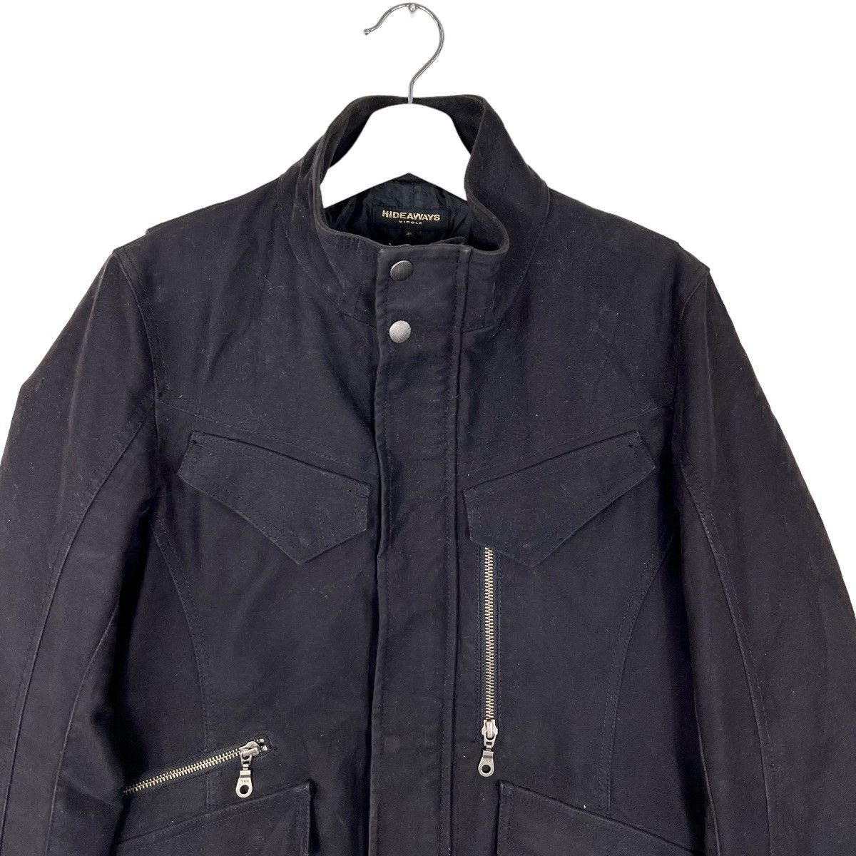HIDEAWAYS 💥 HIDEAWAYS ASYMMETRIC ZIPPER CARGO JACKET Size US S / EU 44-46 / 1 - 3 Thumbnail