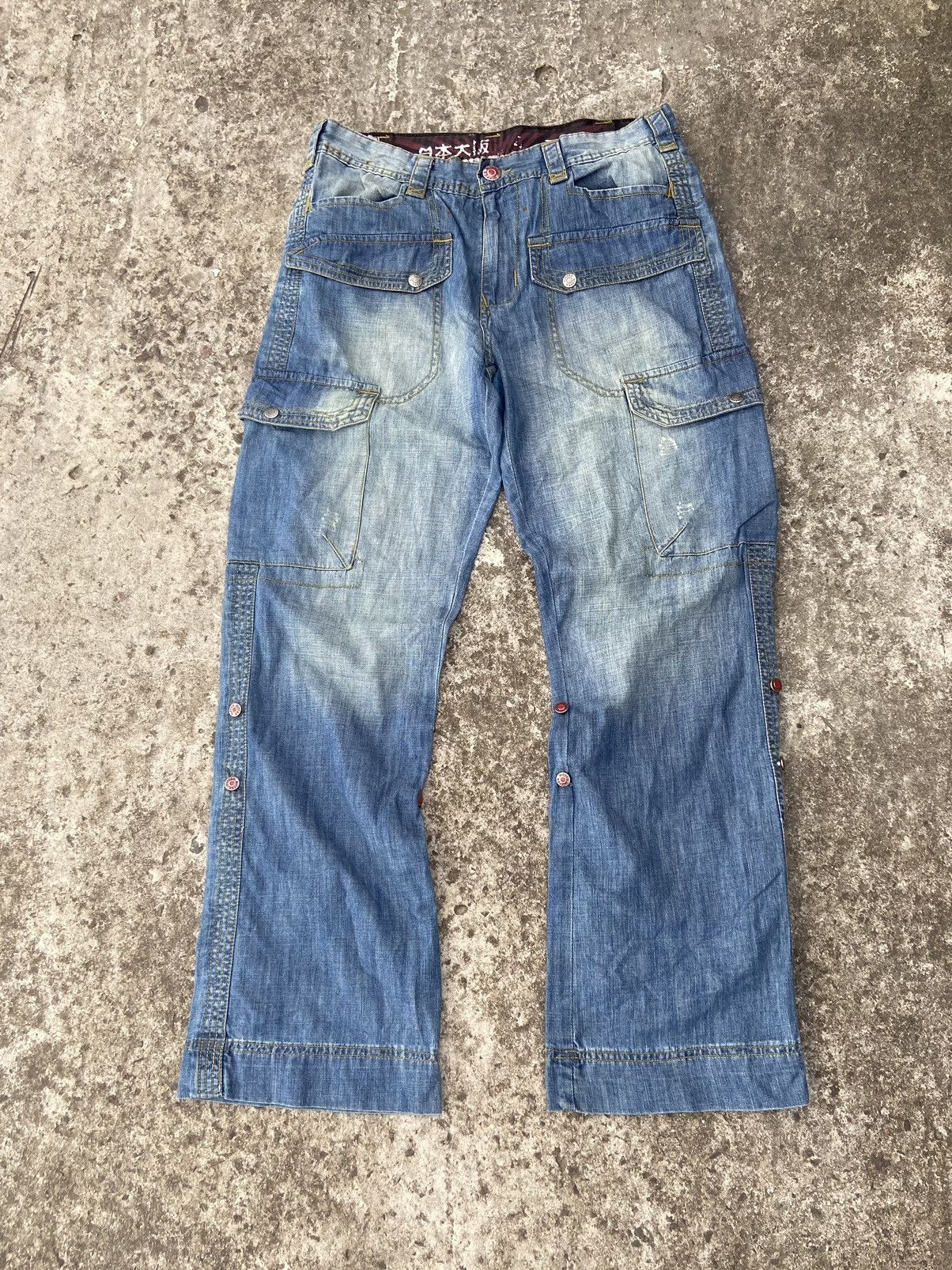 Other Y2k vintage Japanese brand jeans cargo rare Streetwear style Size US 30 / EU 46 - 2 Thumbnail