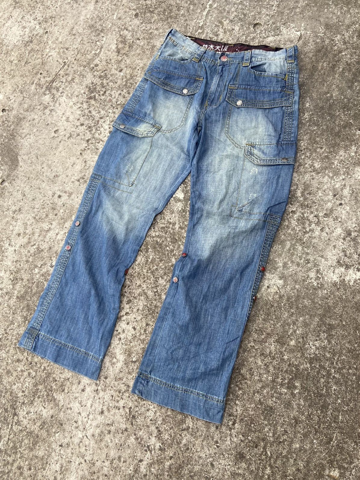 Other Y2k vintage Japanese brand jeans cargo rare Streetwear style Size US 30 / EU 46 - 1 Thumbnail