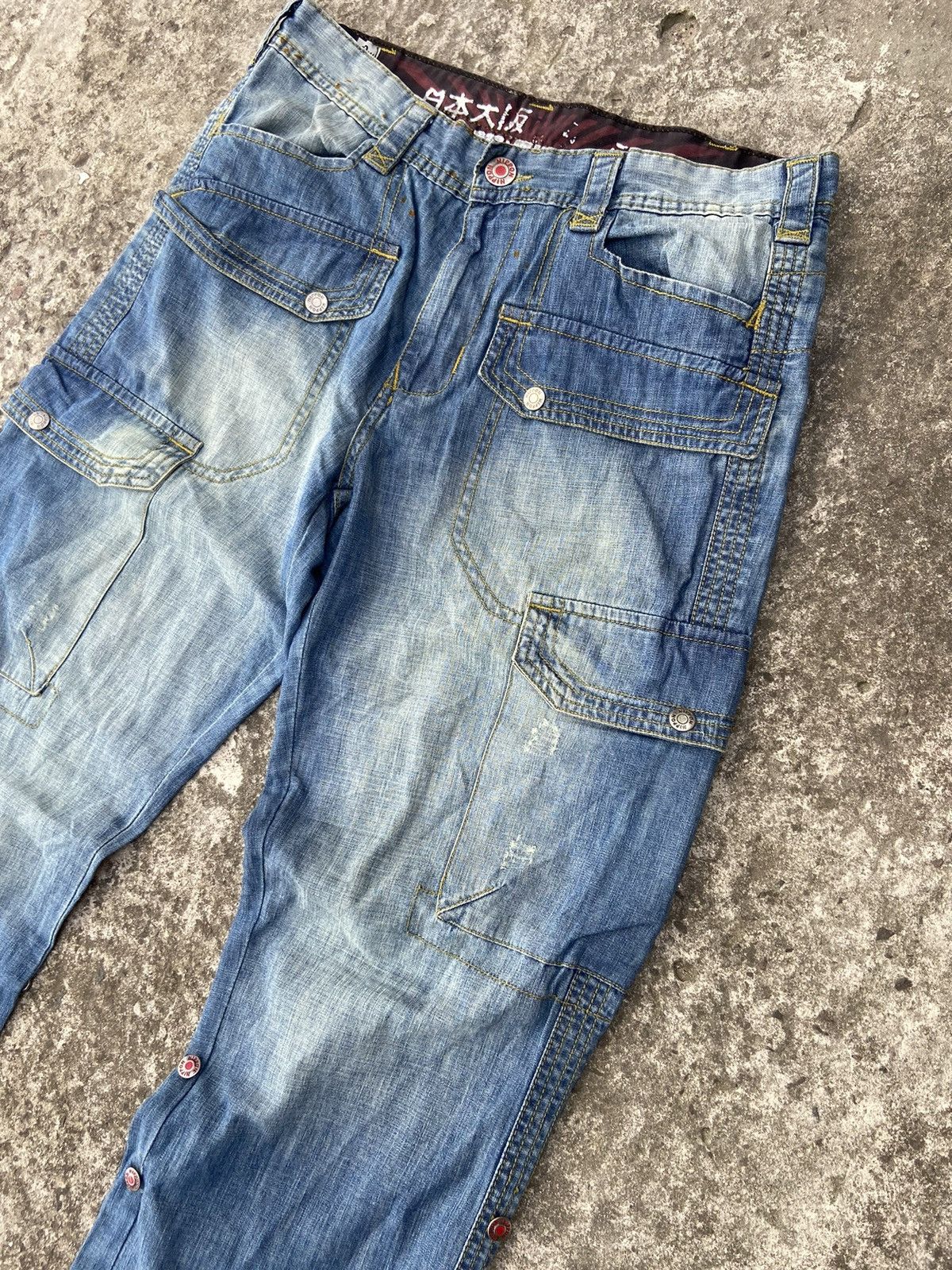 Other Y2k vintage Japanese brand jeans cargo rare Streetwear style Size US 30 / EU 46 - 3 Thumbnail