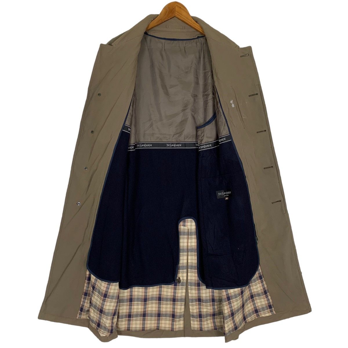 Yves Saint Laurent YvesSaintLauren Pour Homme Long Coat Jacket Women Size US S / EU 44-46 / 1 - 3 Thumbnail