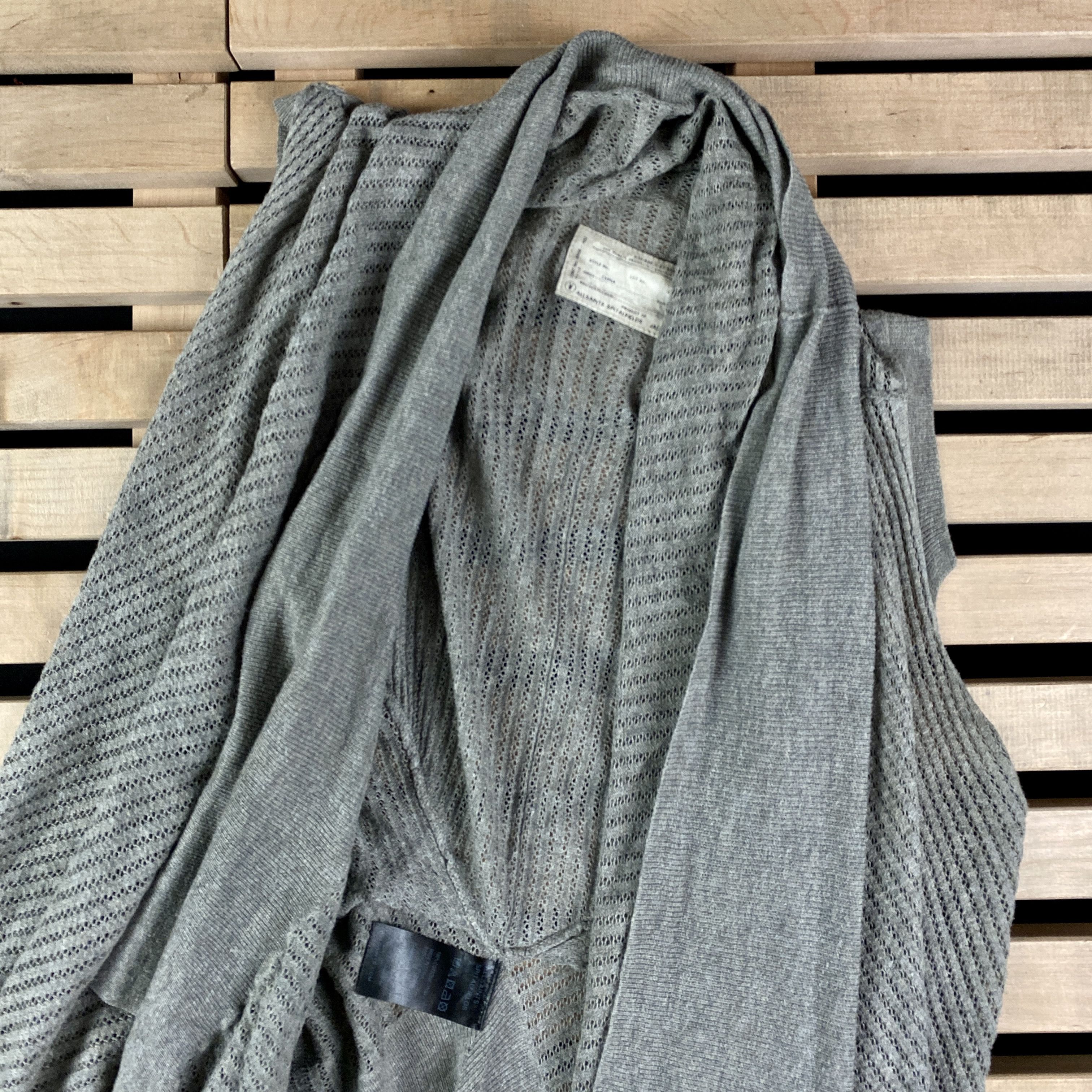 Allsaints Womens Kumara Gilet AllSaints Spitalfields Size 10 Cotton Size L / US 10 / IT 46 - 2 Thumbnail