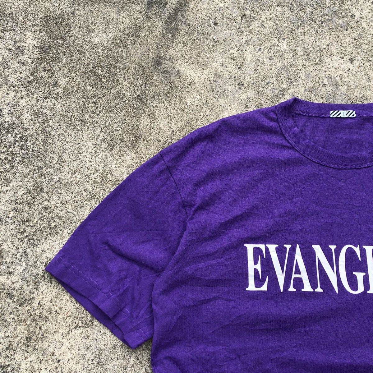 Anime × Vintage 🔥Rare🔥🇯🇵Evangelion Spellout Promo Anime Manga Series Movie Size US XL / EU 56 / 4 - 4 Thumbnail