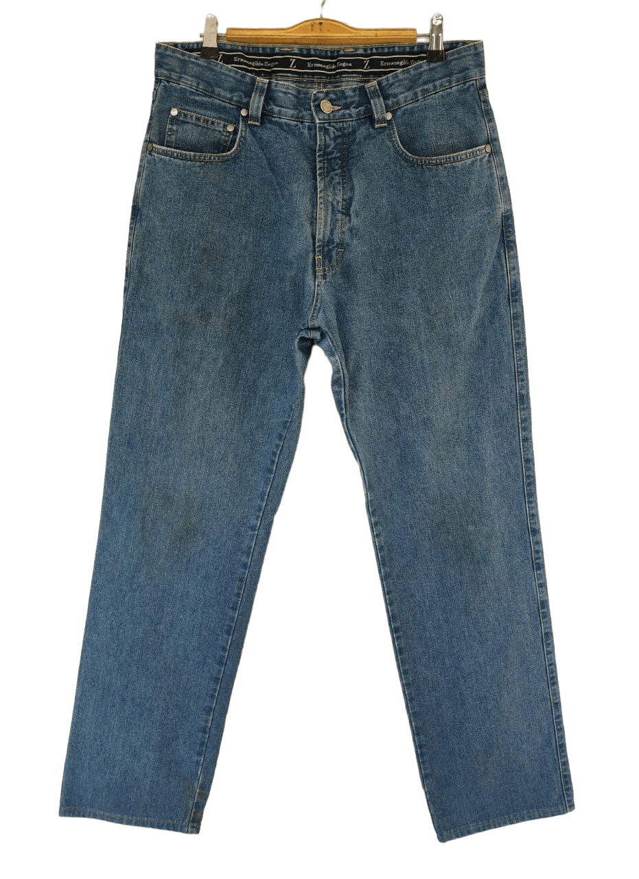 Ermenegildo Zegna Ermenegildo Zegna Denim Pant Size US 34 / EU 50 - 1 Thumbnail