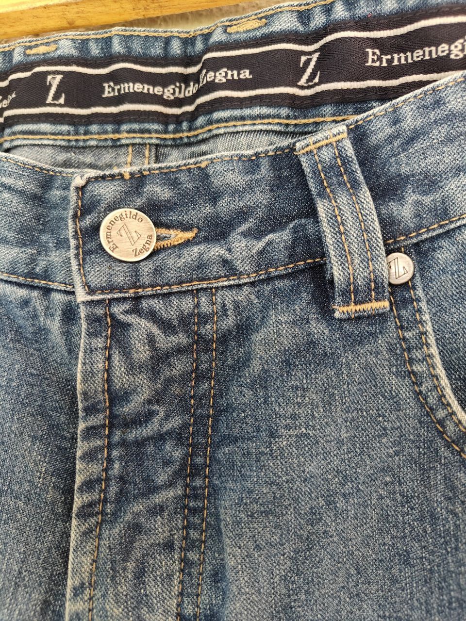 Ermenegildo Zegna Ermenegildo Zegna Denim Pant Size US 34 / EU 50 - 3 Thumbnail