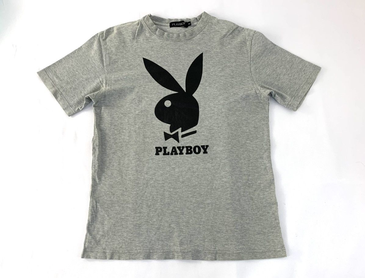 Playboy 90s Playboy Big Bunny Head Logo Tee Size M / US 6-8 / IT 42-44 - 1 Thumbnail