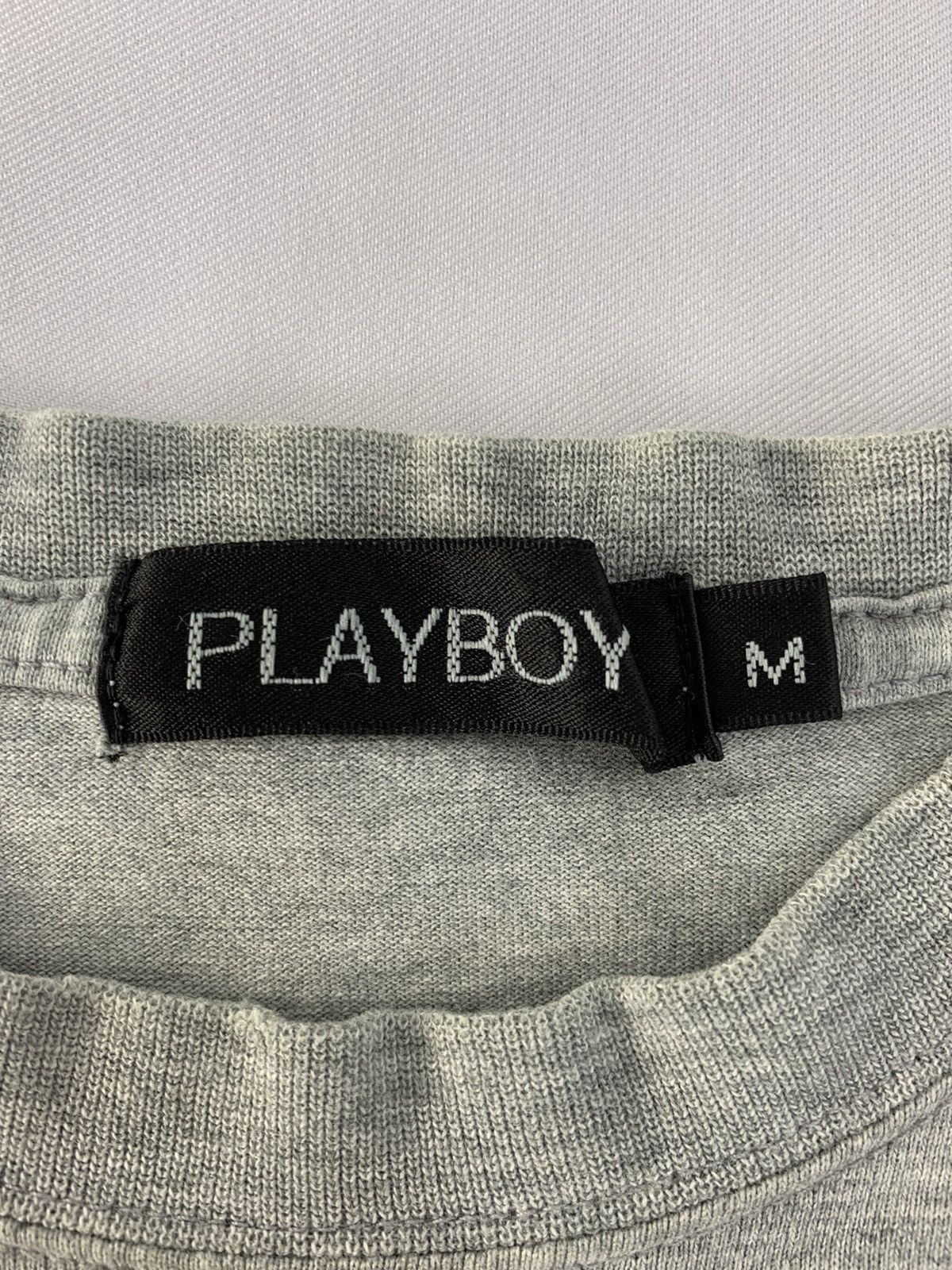 Playboy 90s Playboy Big Bunny Head Logo Tee Size M / US 6-8 / IT 42-44 - 4 Thumbnail