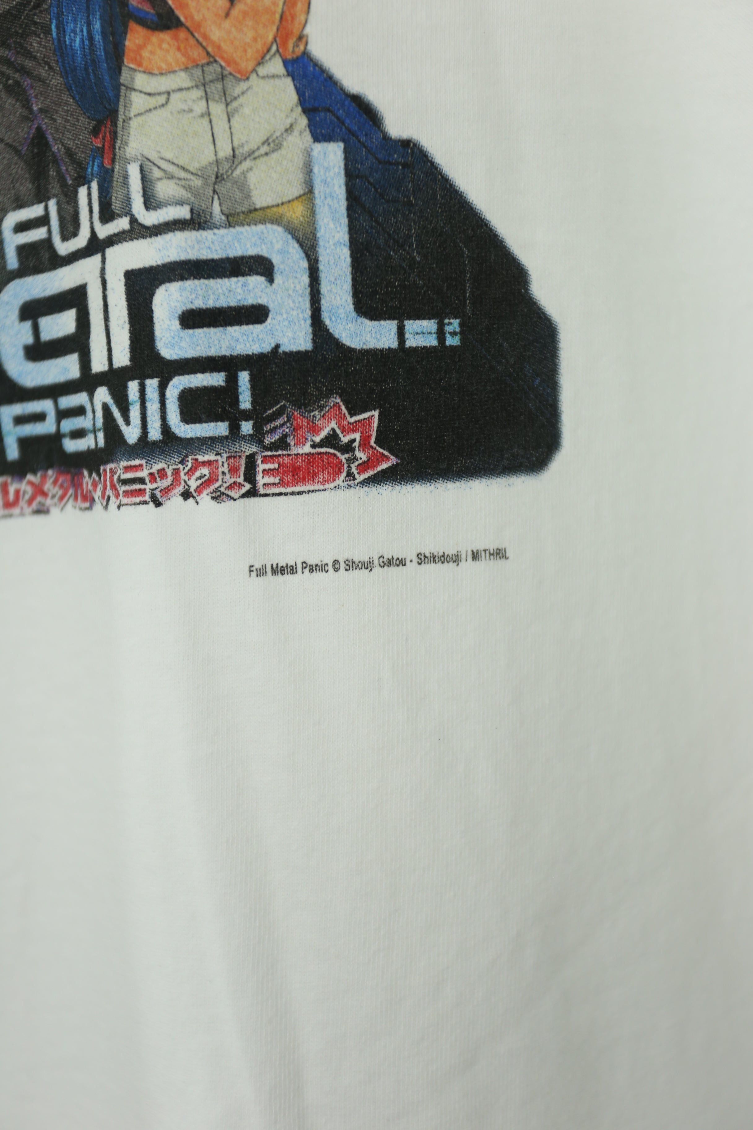 Anime × Vintage GTMC541 Vintage 2002 Japan Anime Full Metal Panic tees (XL) Size US XL / EU 56 / 4 - 4 Thumbnail