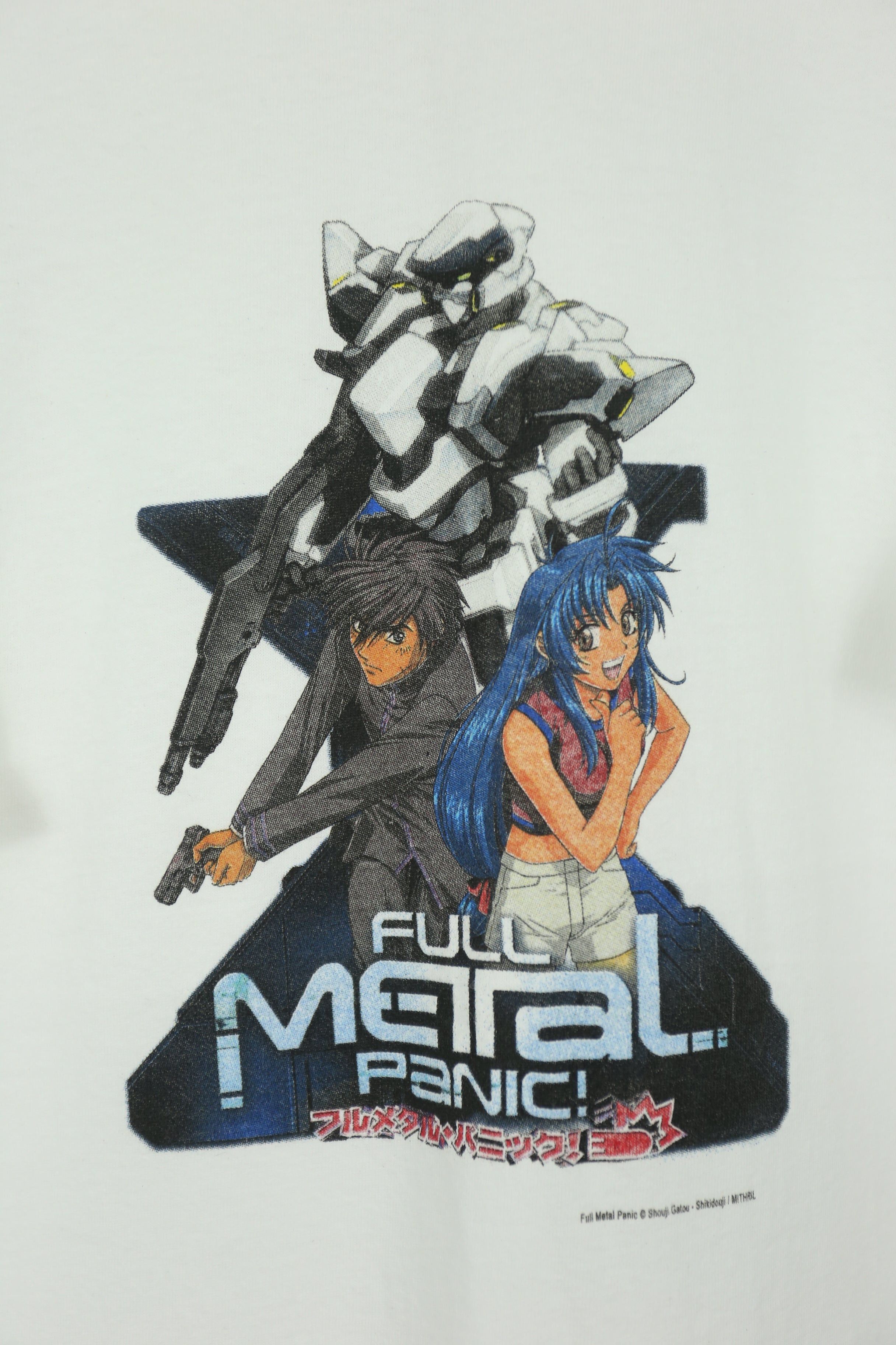 Anime × Vintage GTMC541 Vintage 2002 Japan Anime Full Metal Panic tees (XL) Size US XL / EU 56 / 4 - 3 Thumbnail