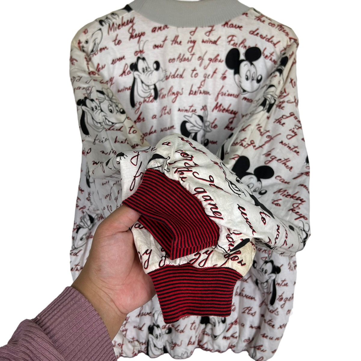 Disney × Mickey Mouse × Vintage 💥 1970s MICKEY MOUSE REVERSIBLE OVERPRINT Size US M / EU 48-50 / 2 - 13 Thumbnail
