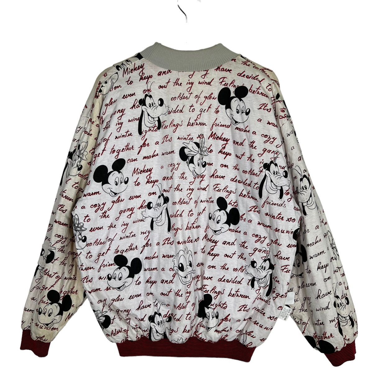 Disney × Mickey Mouse × Vintage 💥 1970s MICKEY MOUSE REVERSIBLE OVERPRINT Size US M / EU 48-50 / 2 - 12 Thumbnail