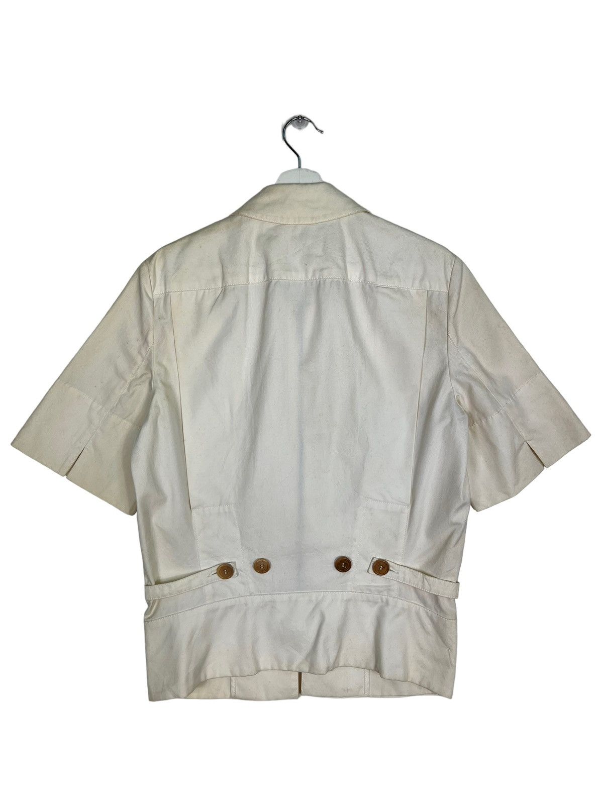 Dirk Bikkembergs 💥 DIRK BIKKEMBERS SHORT SLEEVE JACKET MADE IN ITALY Size US S / EU 44-46 / 1 - 3 Thumbnail