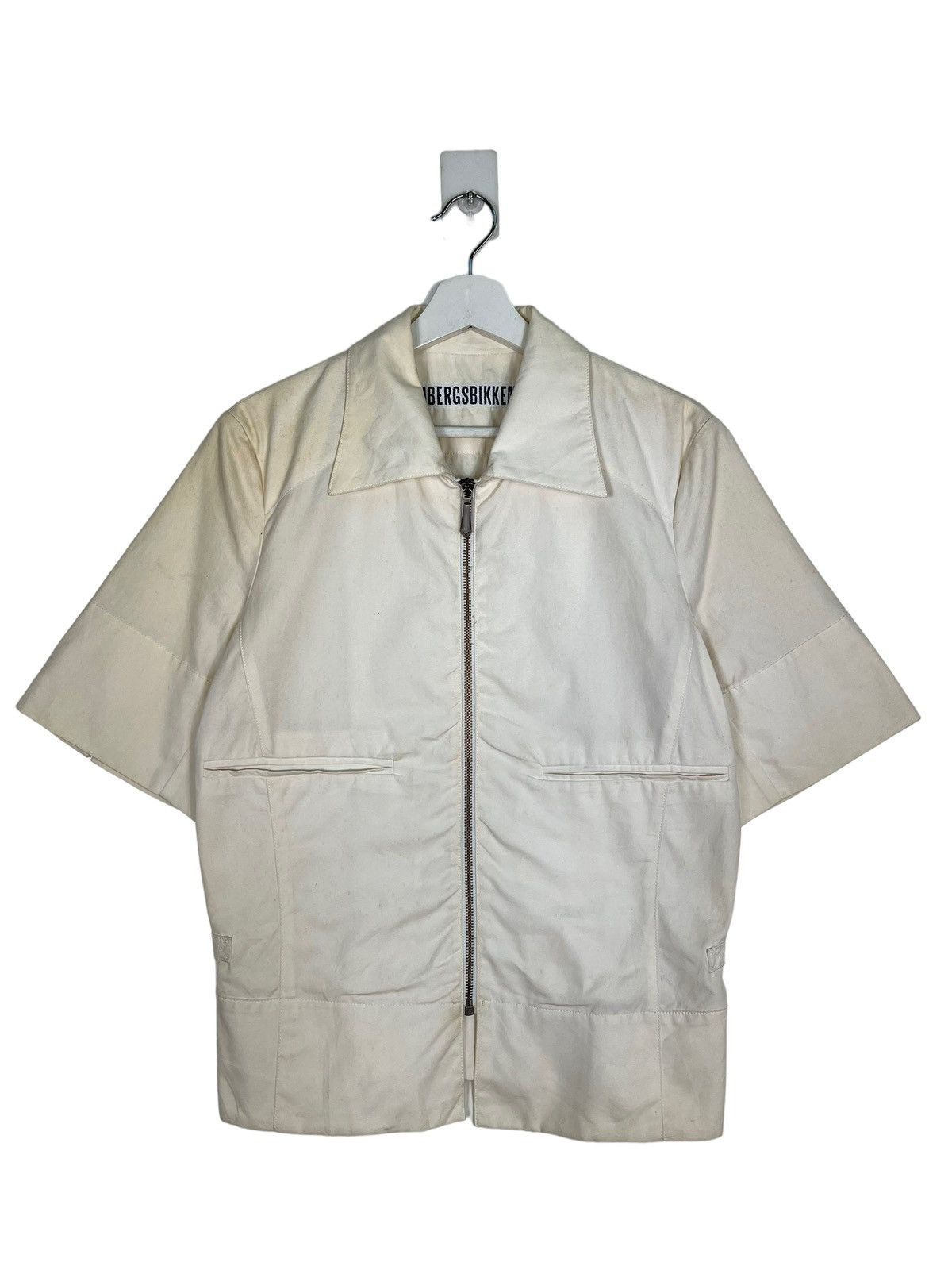 Dirk Bikkembergs 💥 DIRK BIKKEMBERS SHORT SLEEVE JACKET MADE IN ITALY Size US S / EU 44-46 / 1 - 2 Thumbnail