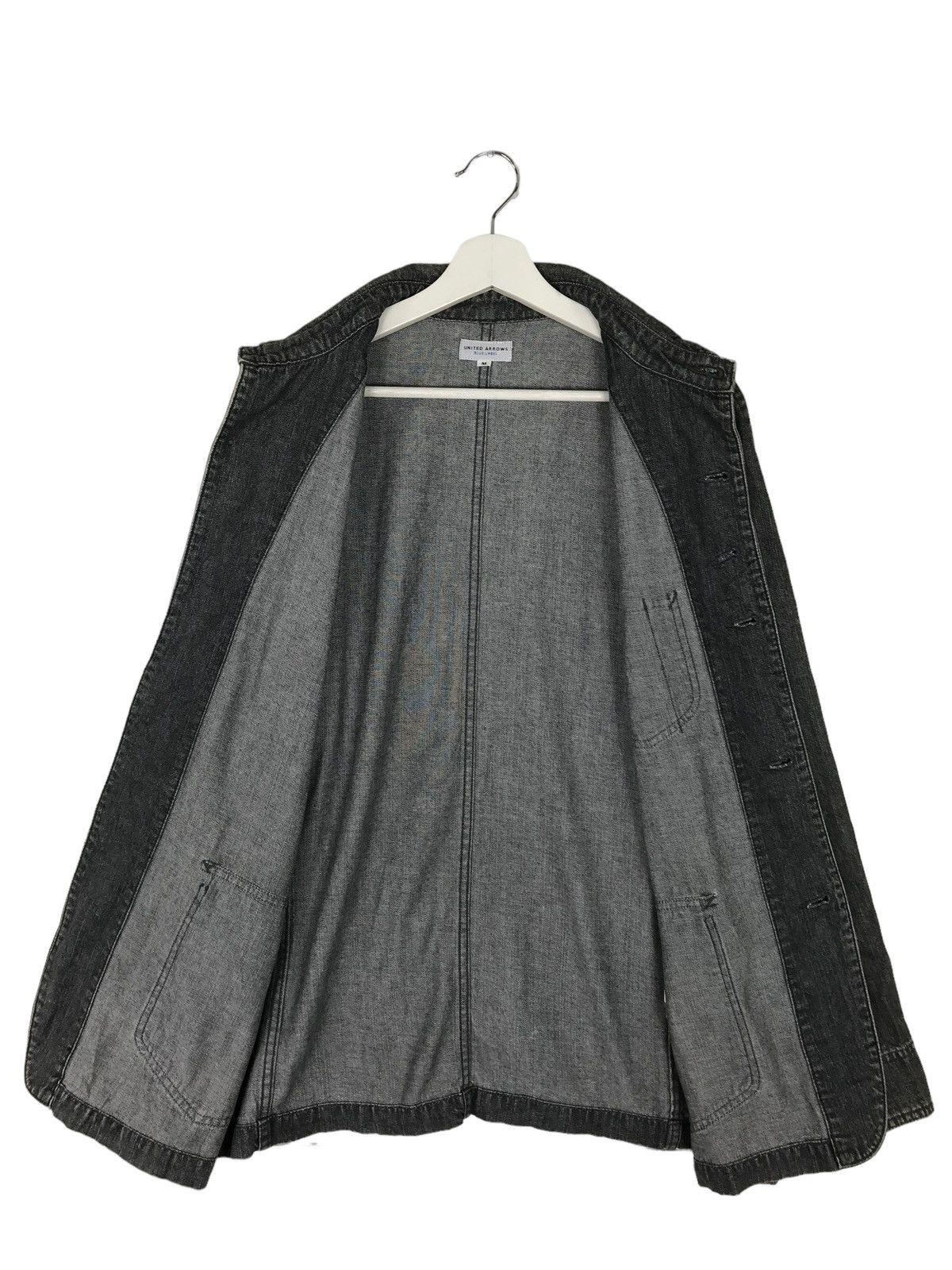United Arrows 💥 UNITED ARROWS BLUE LABEL FLARE DYED CHORE JACKET Size US M / EU 48-50 / 2 - 7 Thumbnail