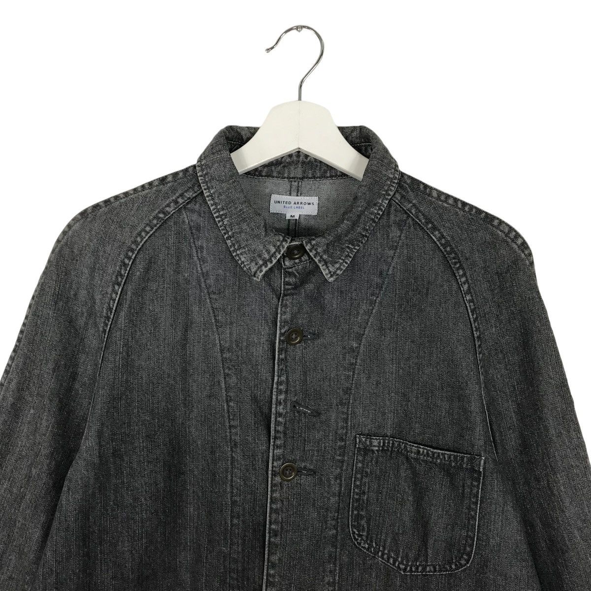 United Arrows 💥 UNITED ARROWS BLUE LABEL FLARE DYED CHORE JACKET Size US M / EU 48-50 / 2 - 3 Thumbnail