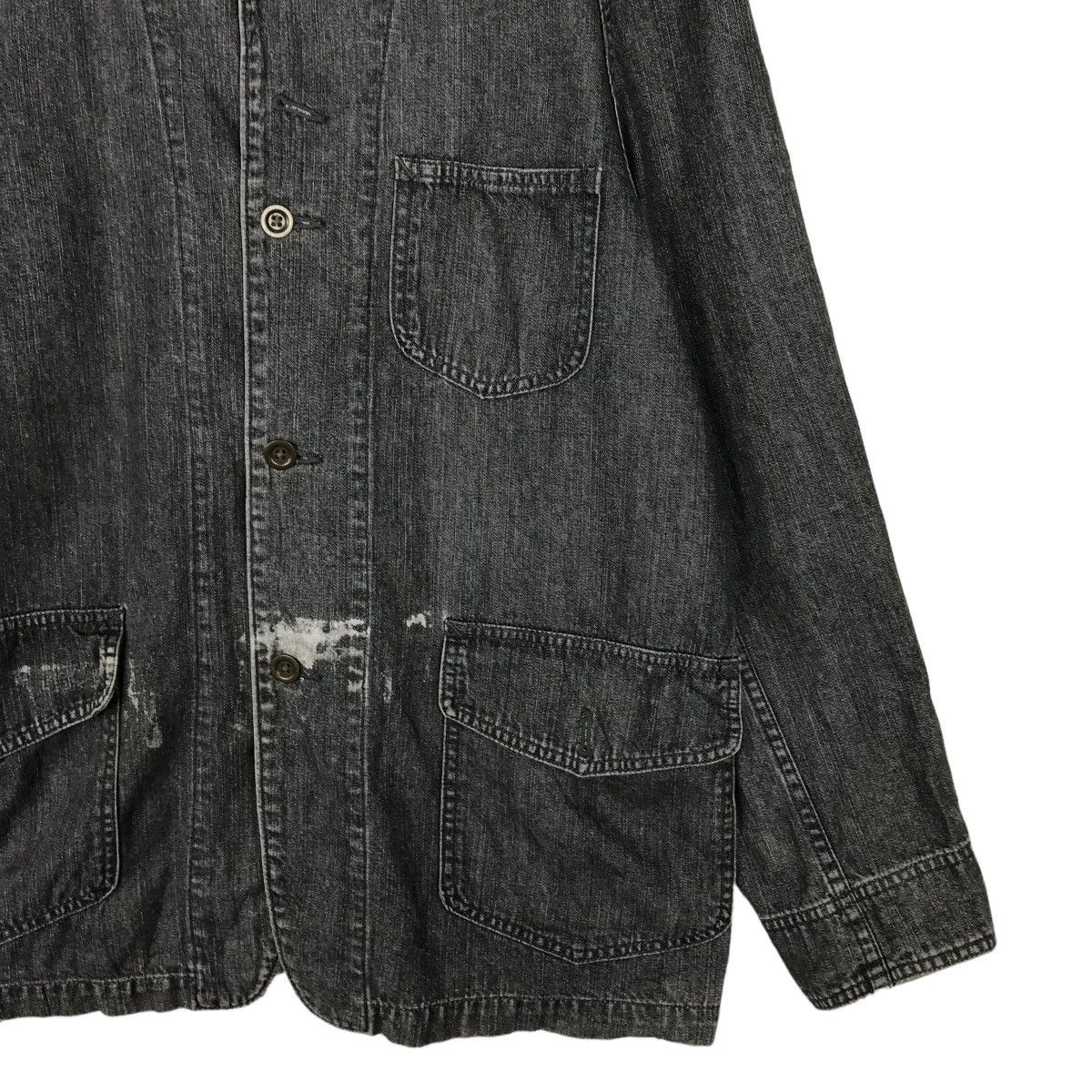 United Arrows 💥 UNITED ARROWS BLUE LABEL FLARE DYED CHORE JACKET Size US M / EU 48-50 / 2 - 4 Thumbnail