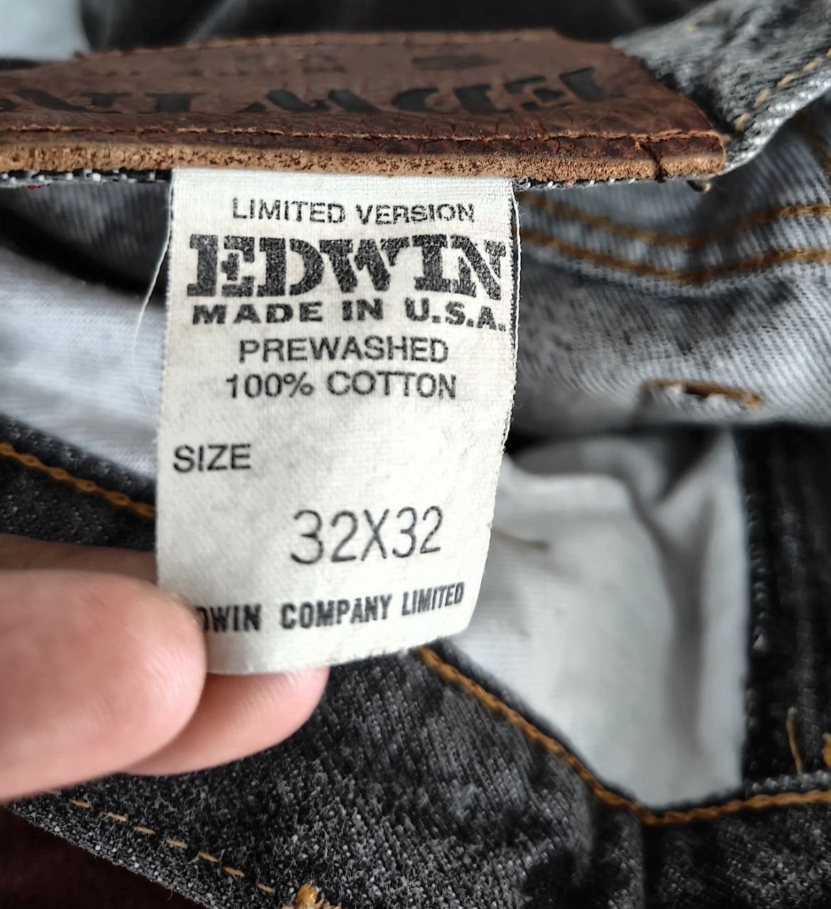 Edwin Edwin Made in USA Denim Pant Size US 32 / EU 48 - 7 Thumbnail