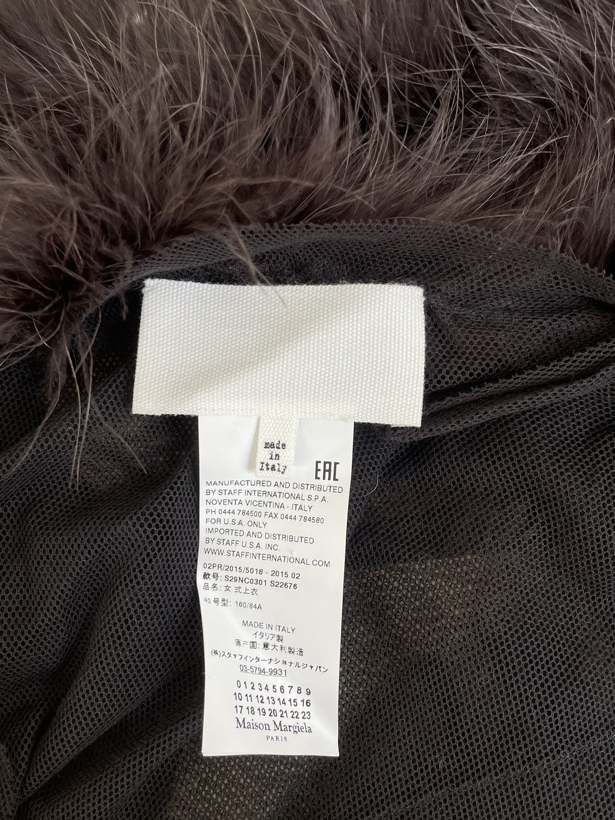 Maison Margiela 2015 FW ⚡️Maison Margiela Artisanal Fur Mesh Top Tank Shirt Size S / US 4 / IT 40 - 9 Thumbnail