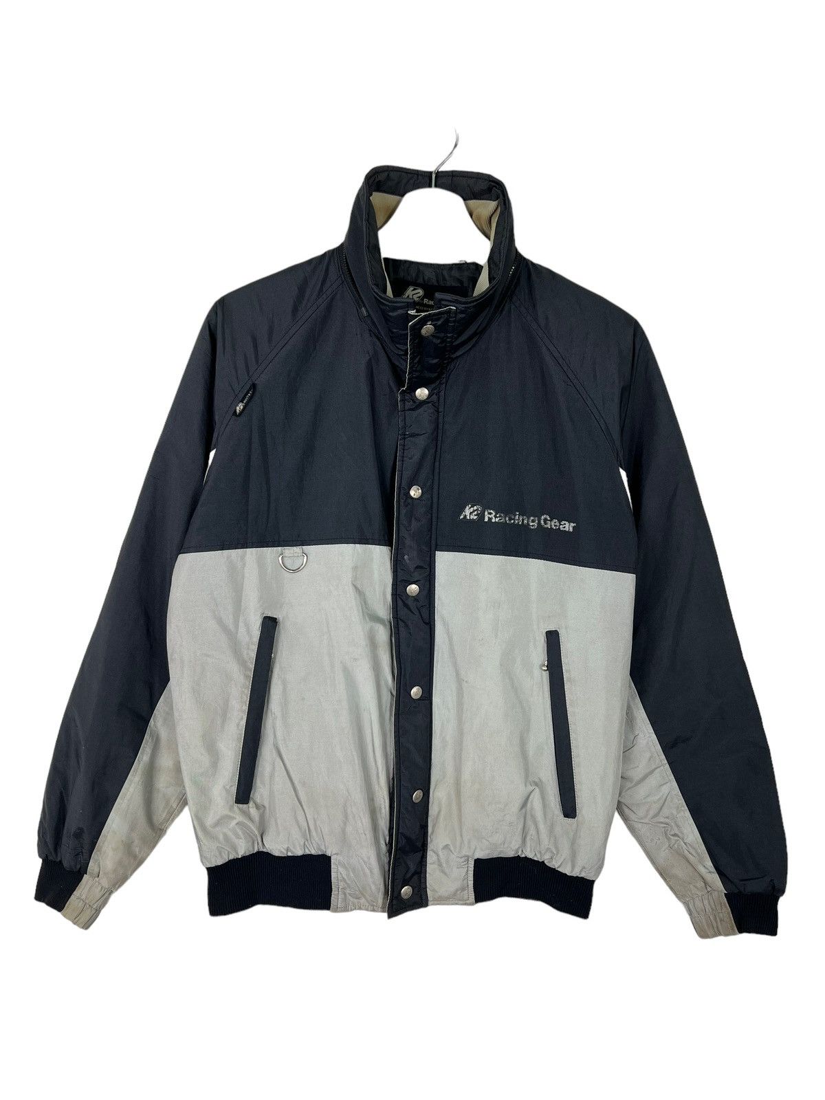 Japanese Brand 💥 K2 RACING GEAR BOMBER STYLE JACKET Size US M / EU 48-50 / 2 - 2 Thumbnail