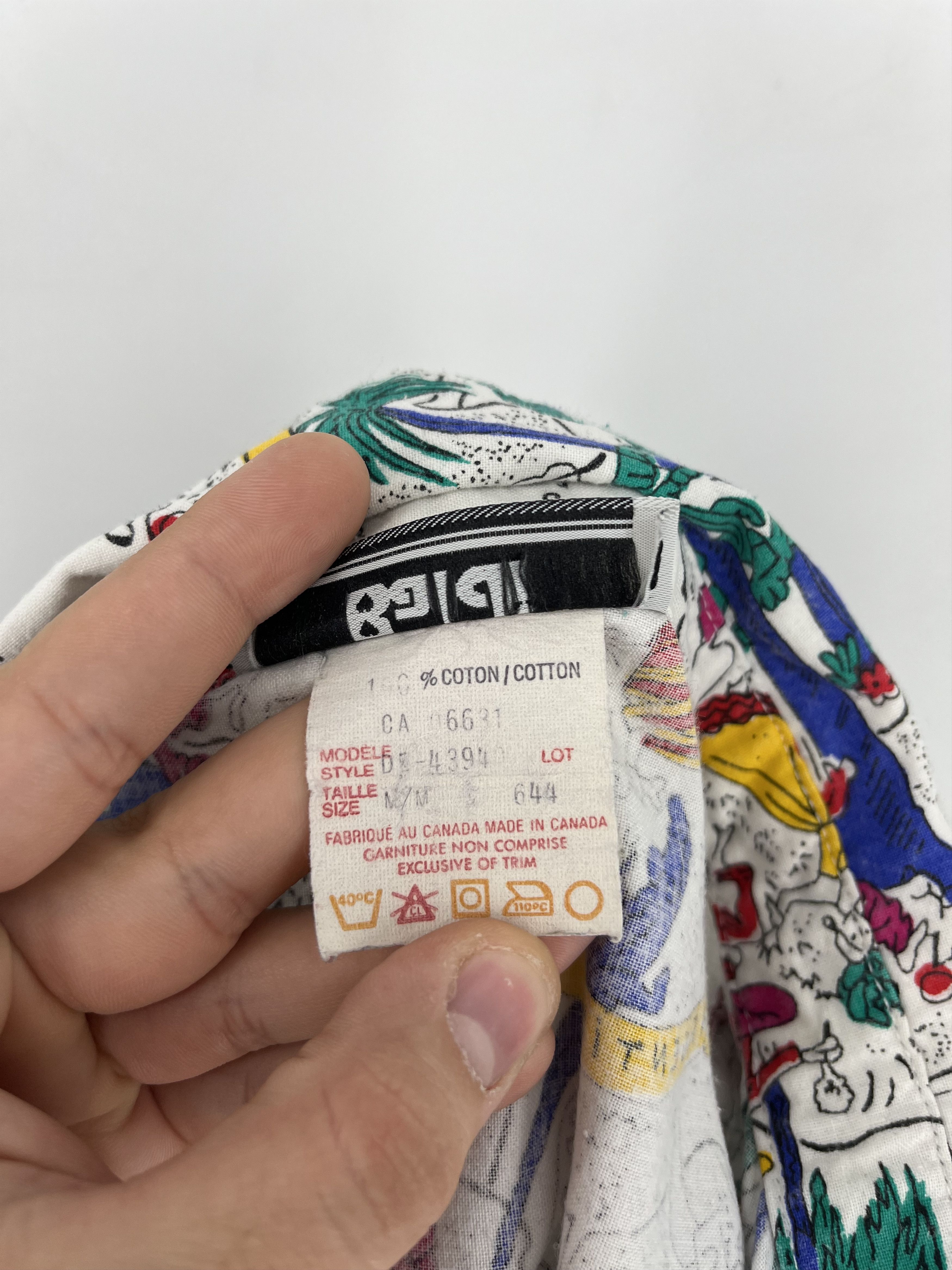 Vintage Mens Vintage Crazy Shirt BALI Indonesia Hawaiian Size L Size US L / EU 52-54 / 3 - 12 Thumbnail