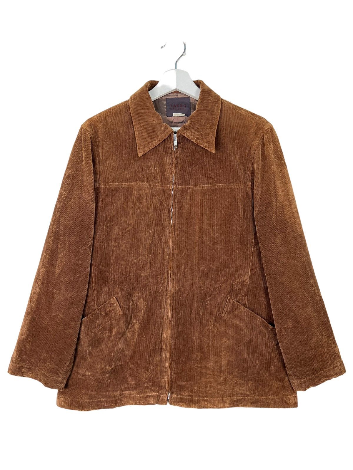 Takeo Kikuchi 💥 TAKEO KIKUCHI CORDUROY ZIPPER JACKET Size US M / EU 48-50 / 2 - 6 Thumbnail