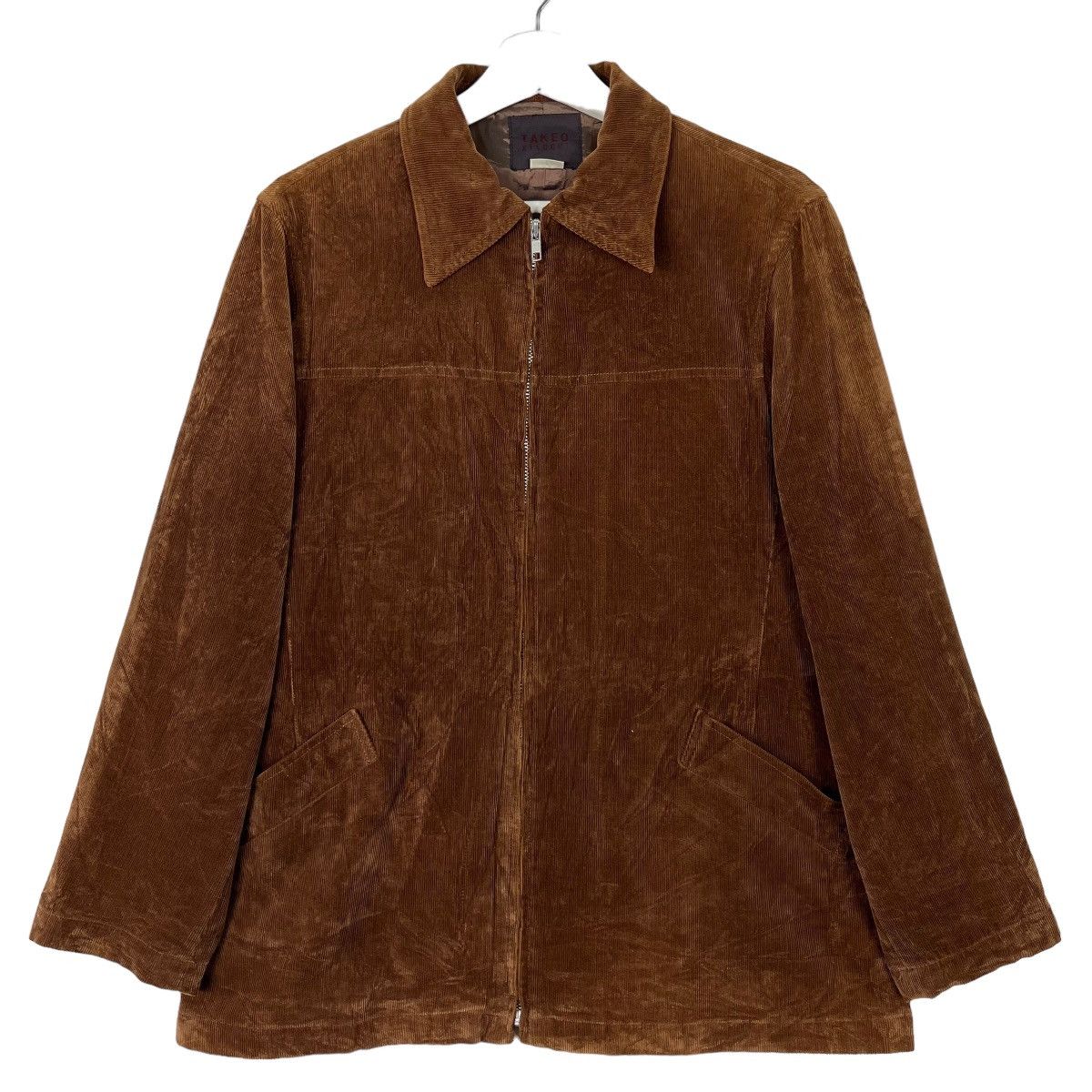 Takeo Kikuchi 💥 TAKEO KIKUCHI CORDUROY ZIPPER JACKET Size US M / EU 48-50 / 2 - 2 Thumbnail