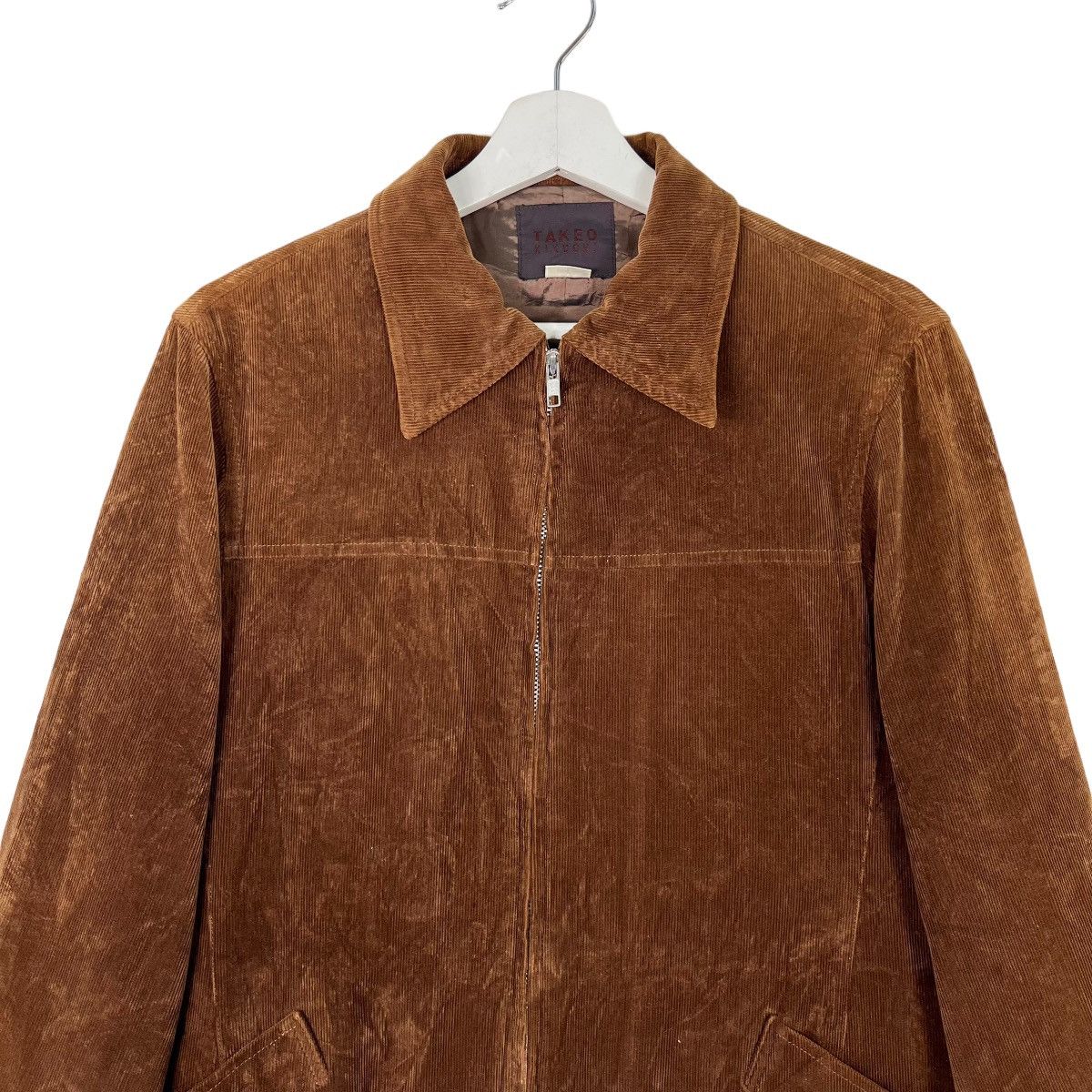 Takeo Kikuchi 💥 TAKEO KIKUCHI CORDUROY ZIPPER JACKET Size US M / EU 48-50 / 2 - 4 Thumbnail