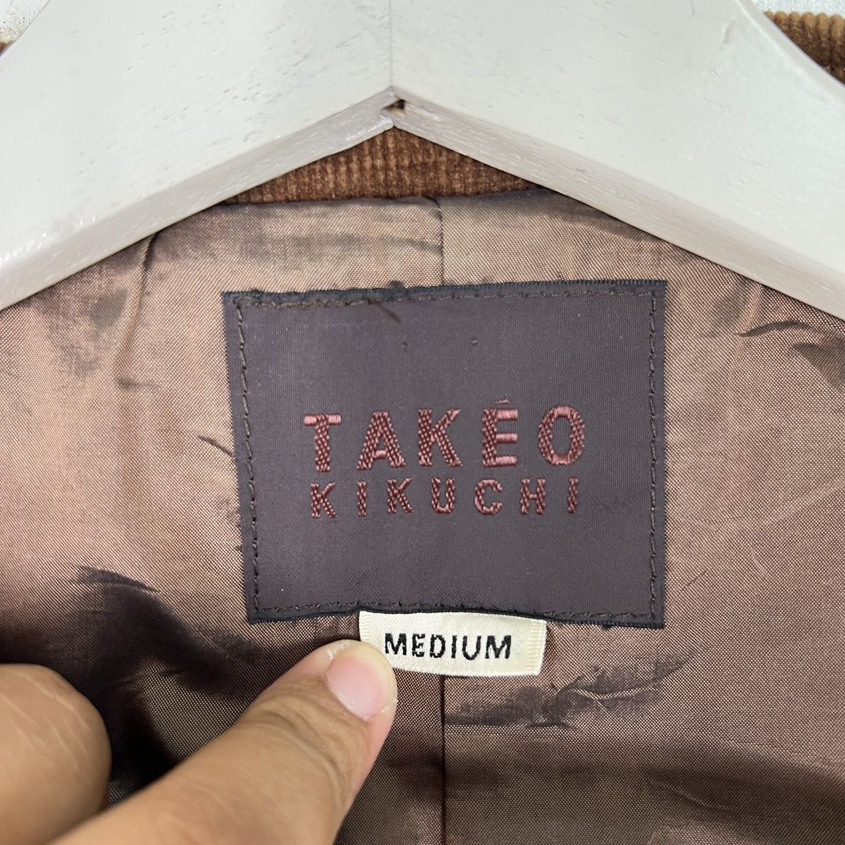 Takeo Kikuchi 💥 TAKEO KIKUCHI CORDUROY ZIPPER JACKET Size US M / EU 48-50 / 2 - 10 Thumbnail