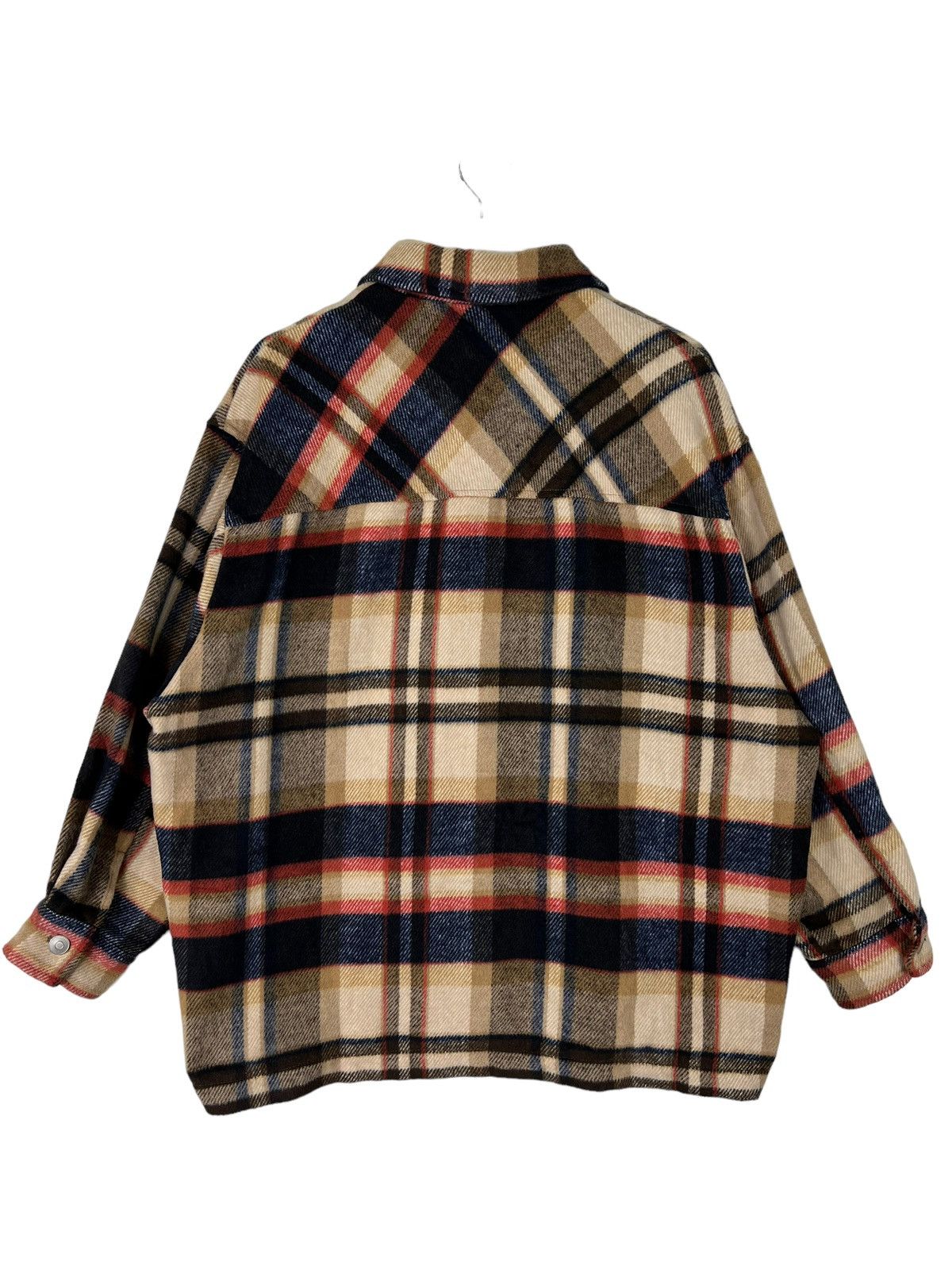 Japanese Brand 🔥 ZARA PLAID WOOL JACKET Size US L / EU 52-54 / 3 - 8 Thumbnail